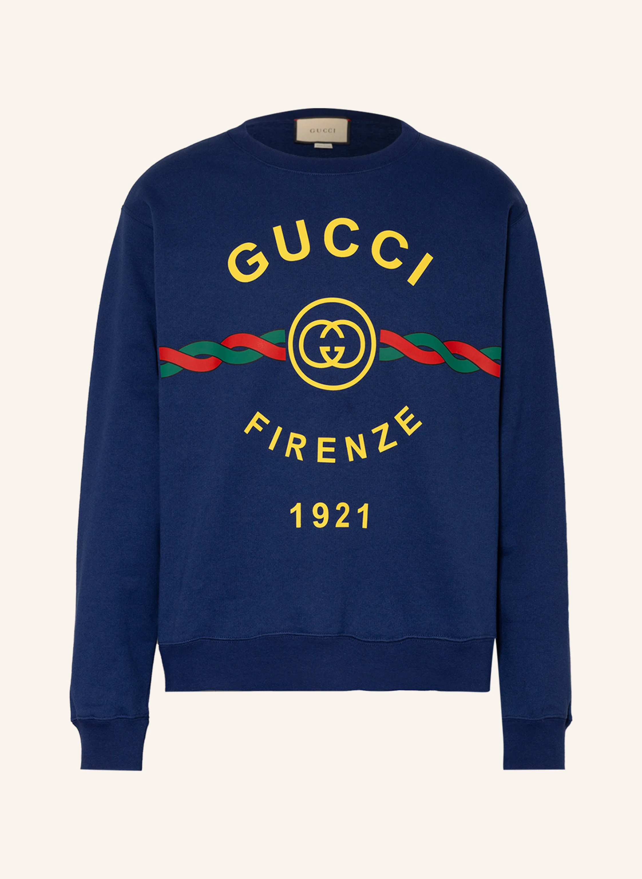 Gucci Bekleidung Sweatshirt Herren Gucci GUCCI Sweatshirt In Blau
