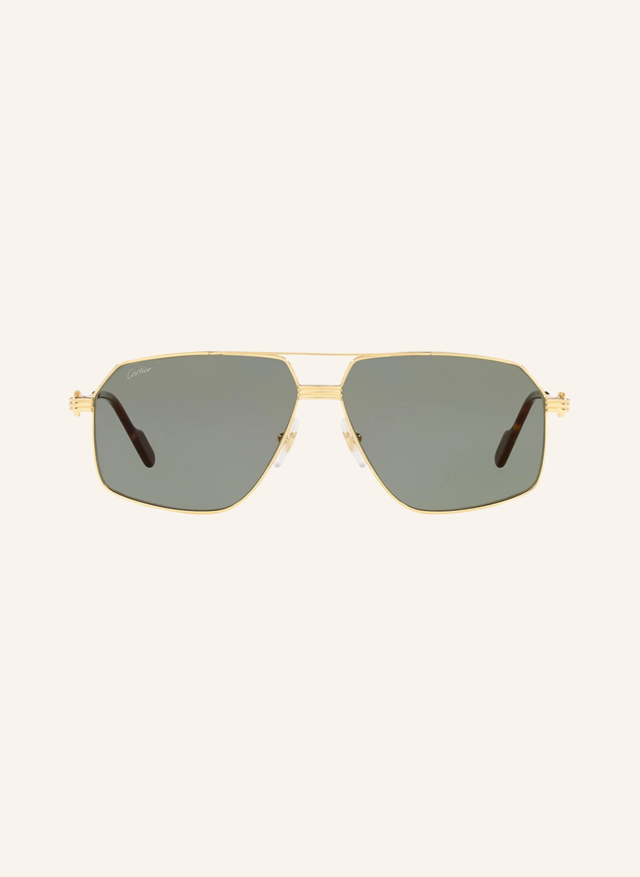 Cartier Solglasögon CT0270S: 2300J1 – GULD/GRÖNT