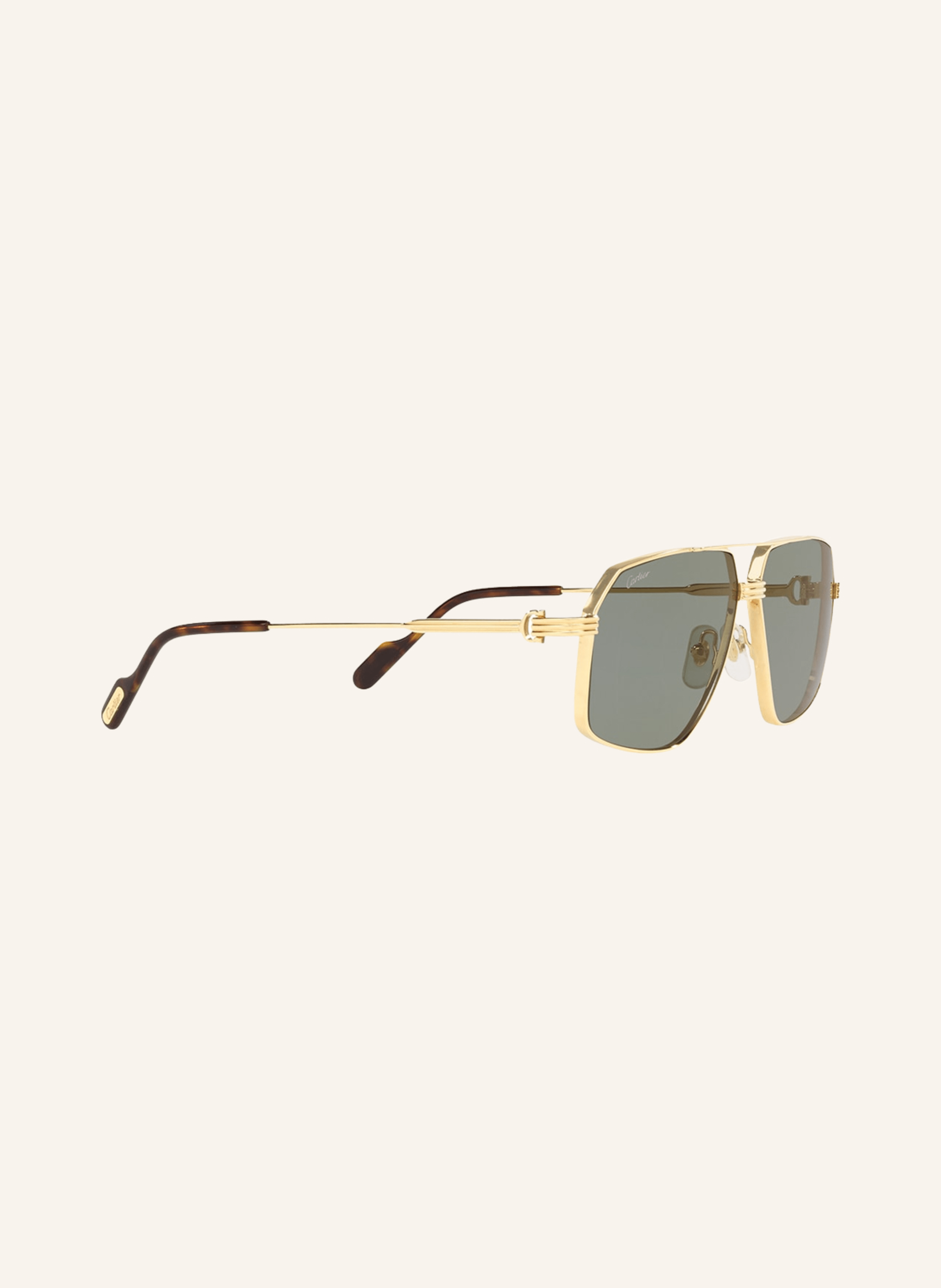 Cartier Solglasögon CT0270S: 2300J1 – GULD/GRÖNT