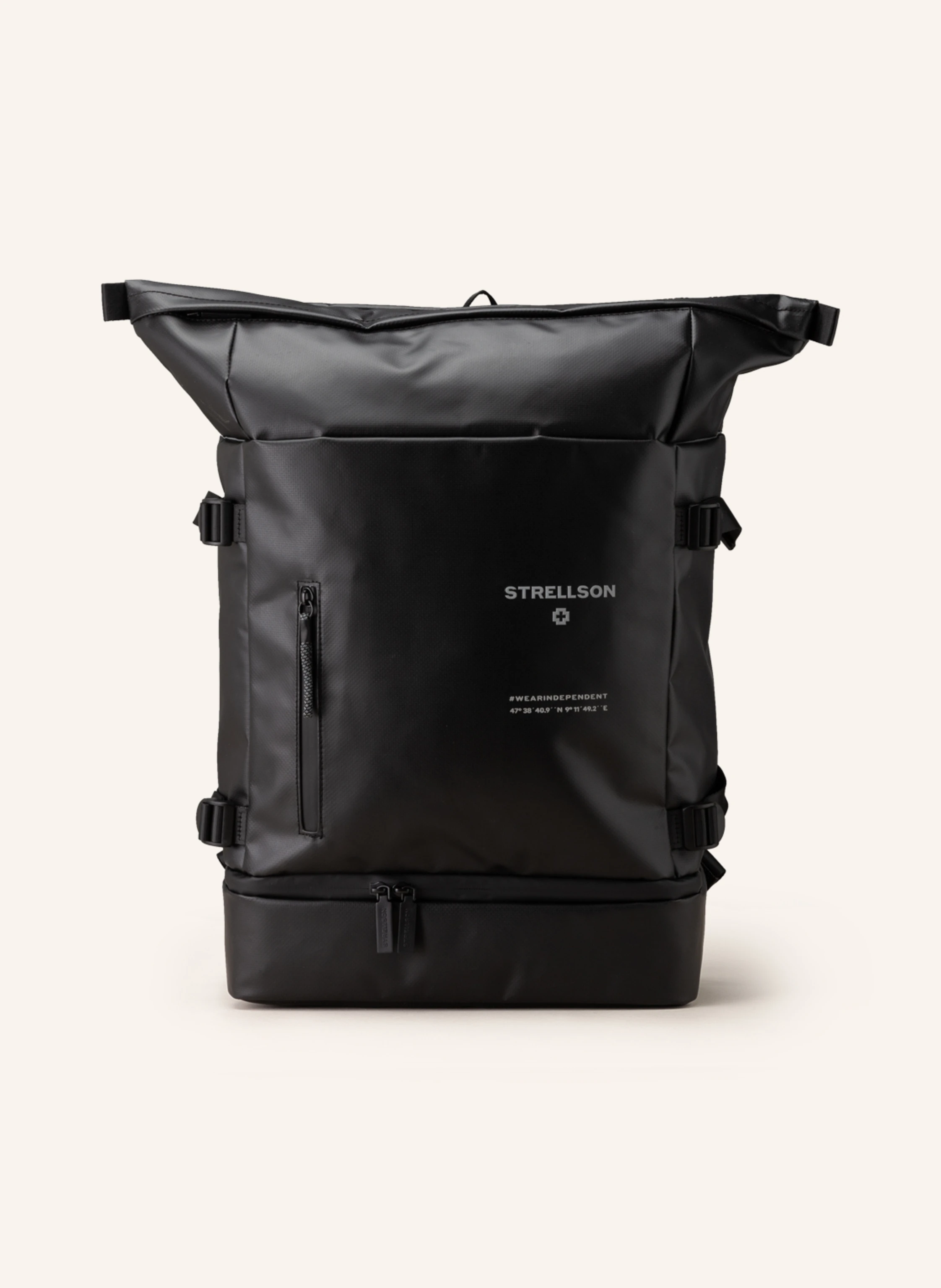 Sac à Dos Strellson Stockwell 2.0 Greg S - Noir, Pour Ordinateur, Neuf