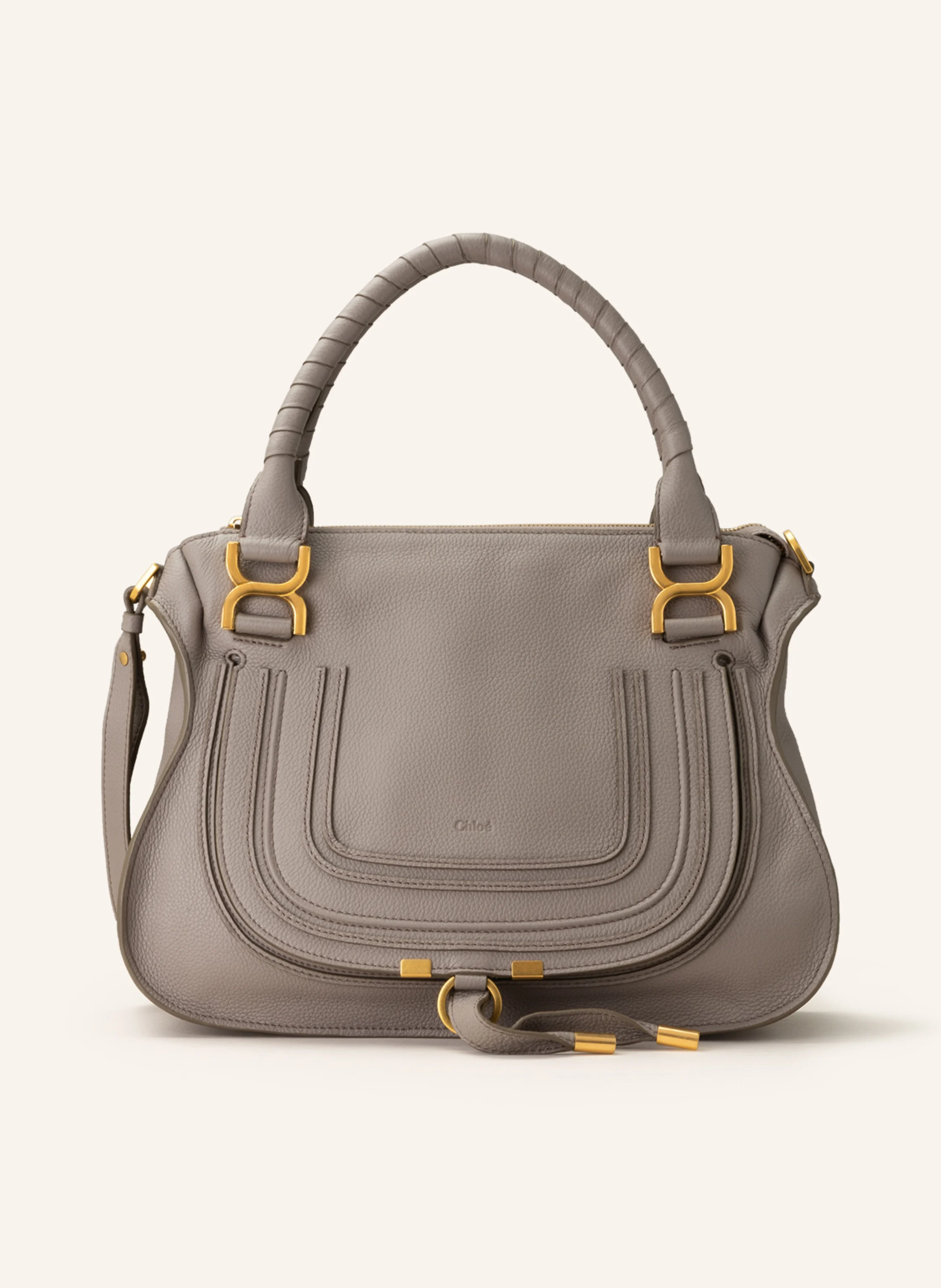Chloé Handbag MARCIE MEDIUM in gray/ gold