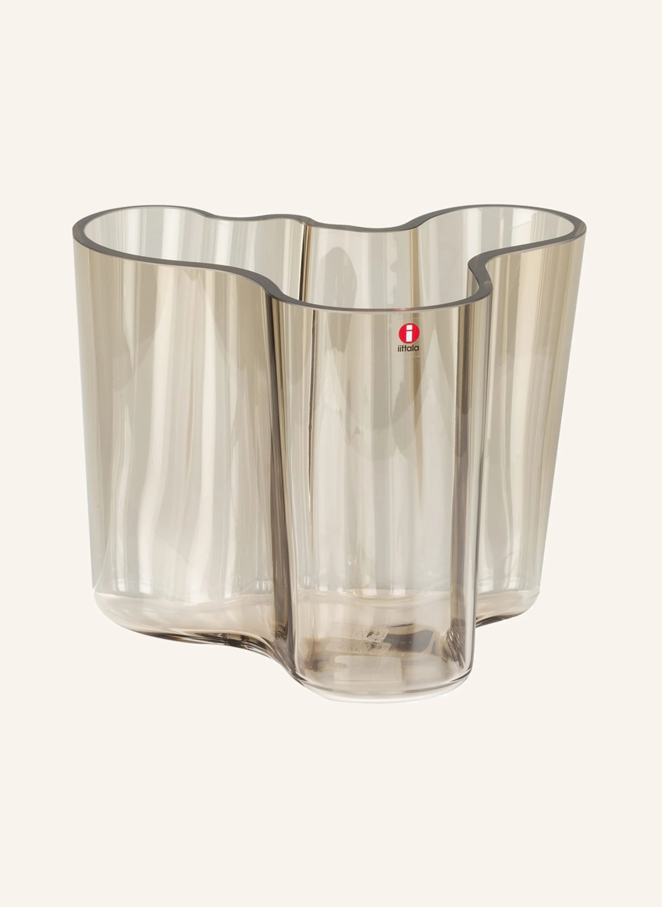 Iittala Aalto Glasvase, 16,5 Cm Hoch – Ikonisches Design Von Alvar Aalto, Handgefertigt In Finnland