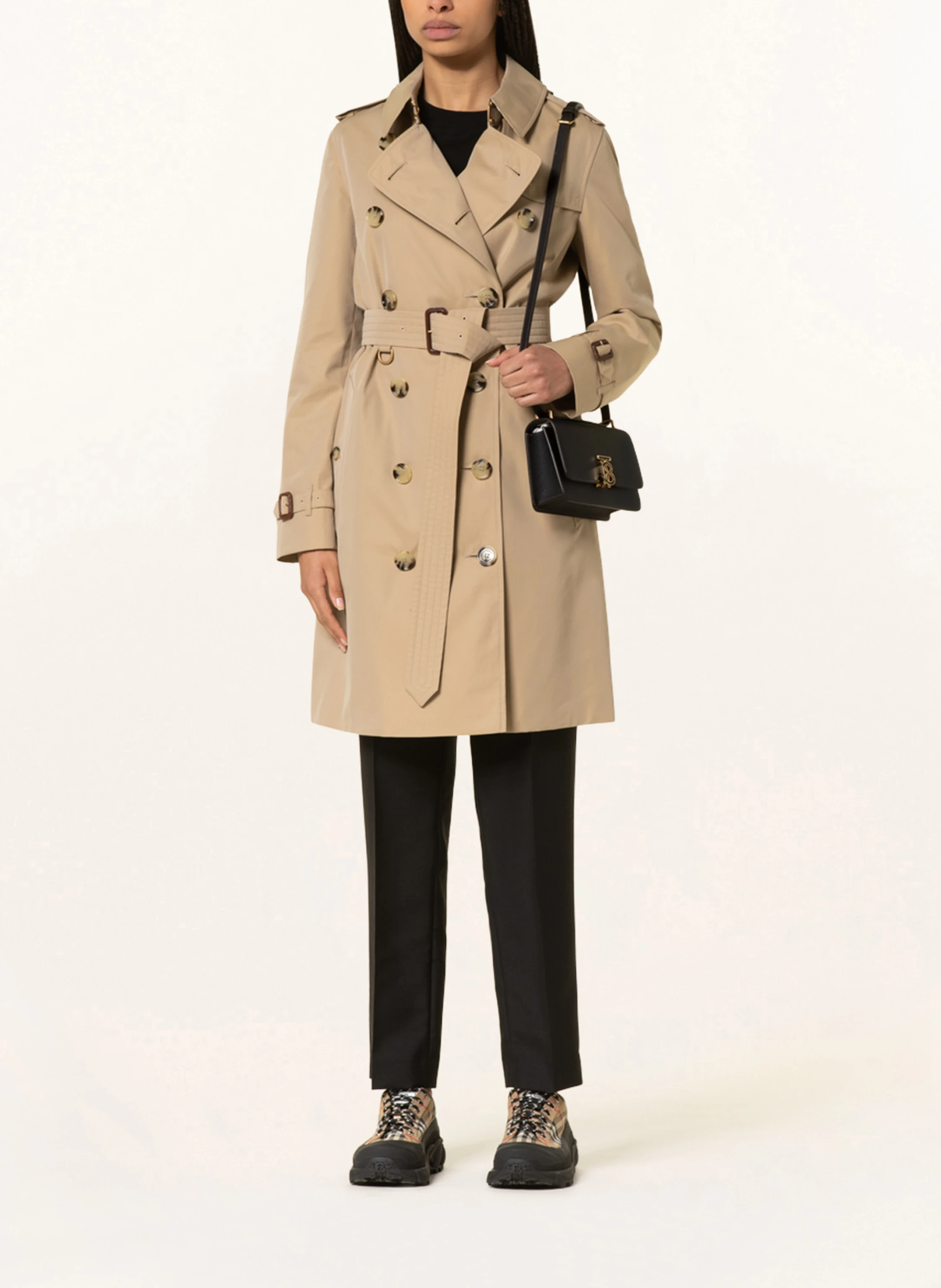 BURBERRY Crossbody bag TB ELONGATED in black