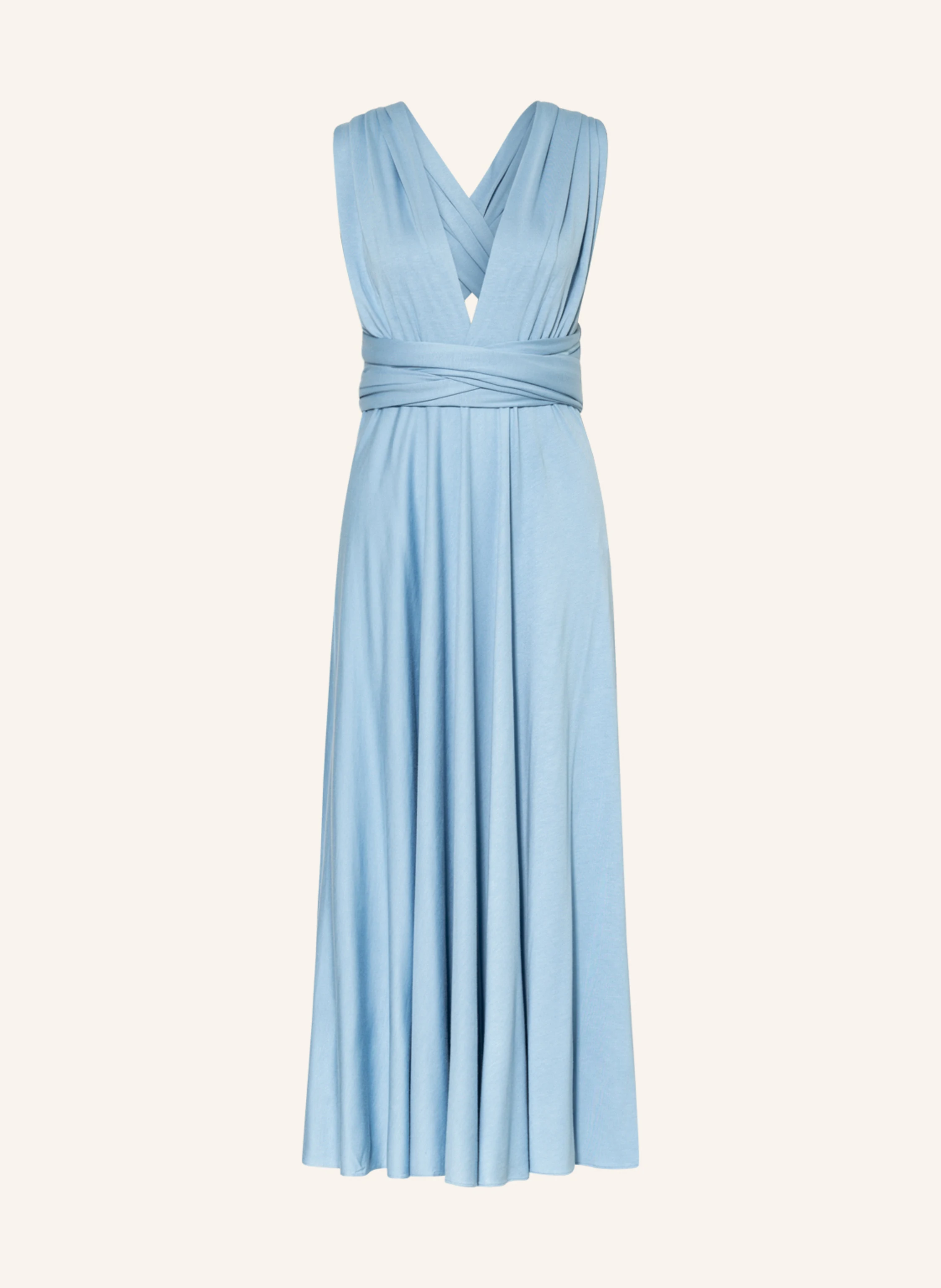 long beaded champagne dress Champagne Beaded Mesh Gown with Sheer Cape Overlay  Luxe Evening Dress
