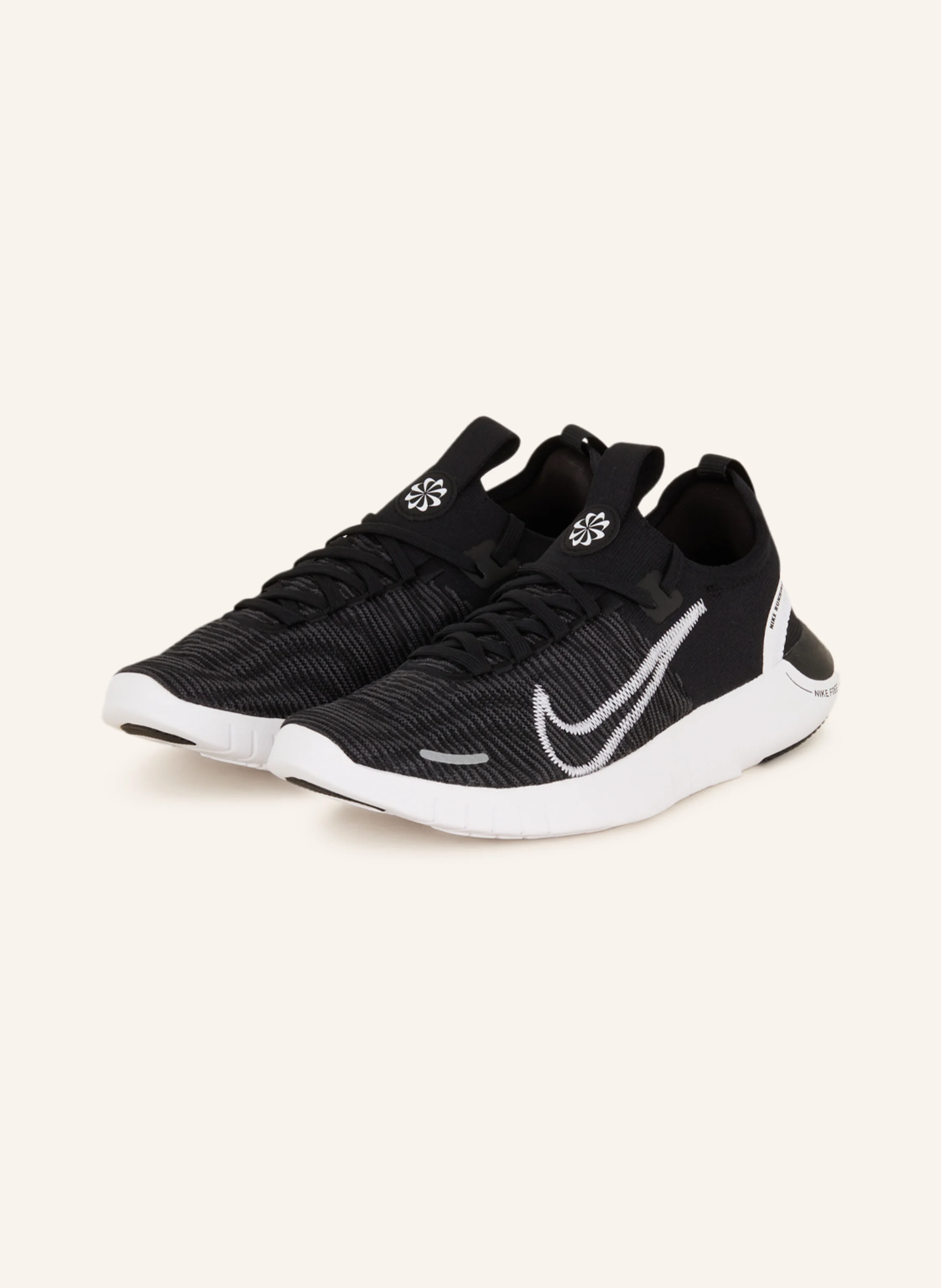 Nike Running shoes FREE RUN FLYKNIT NEXT NATURE in black/ dark