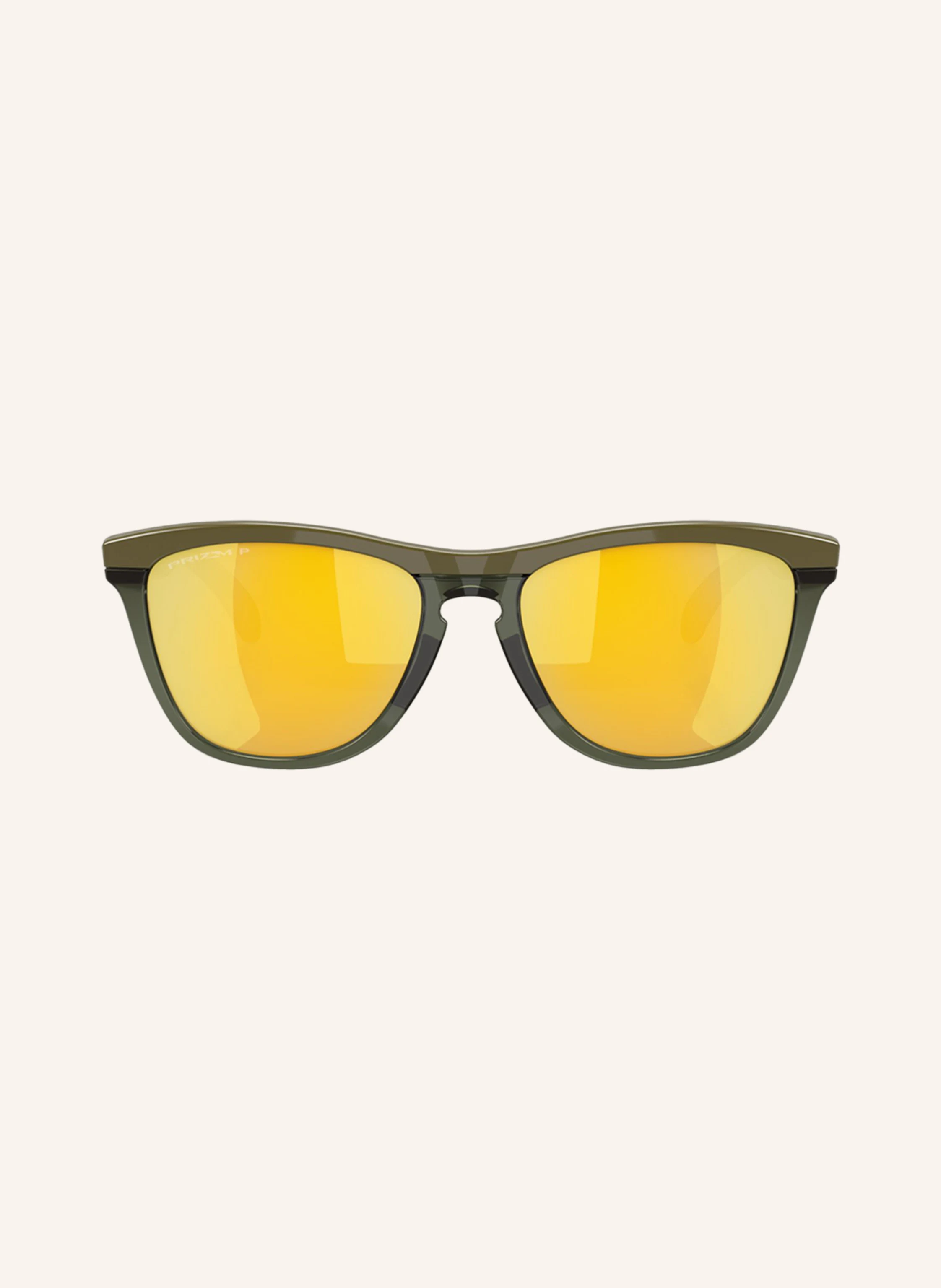 OAKLEY Sunglasses OO9284 FROGSKINS: 928408 - KHAKI/ RED POLARIZED