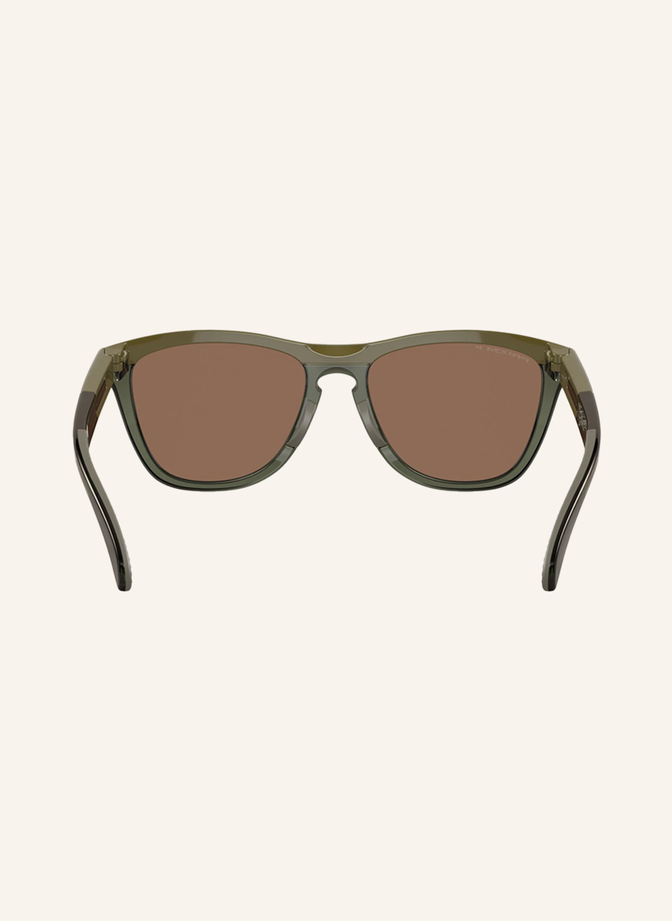 OAKLEY Sunglasses OO9284 FROGSKINS: 928408 - KHAKI/ RED POLARIZED