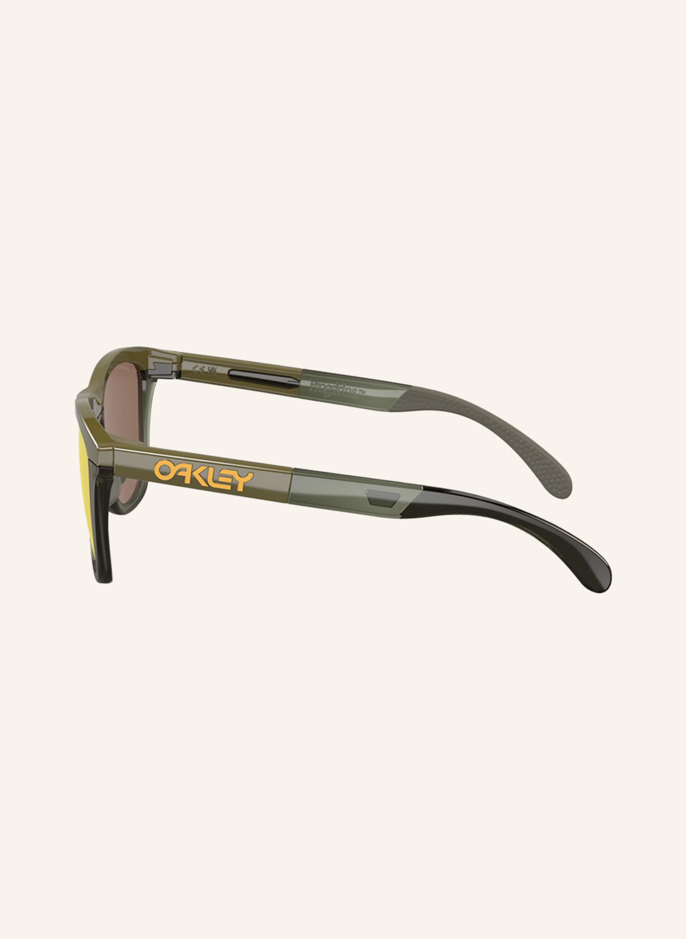 OAKLEY Sunglasses OO9284 FROGSKINS: 928408 - KHAKI/ RED POLARIZED
