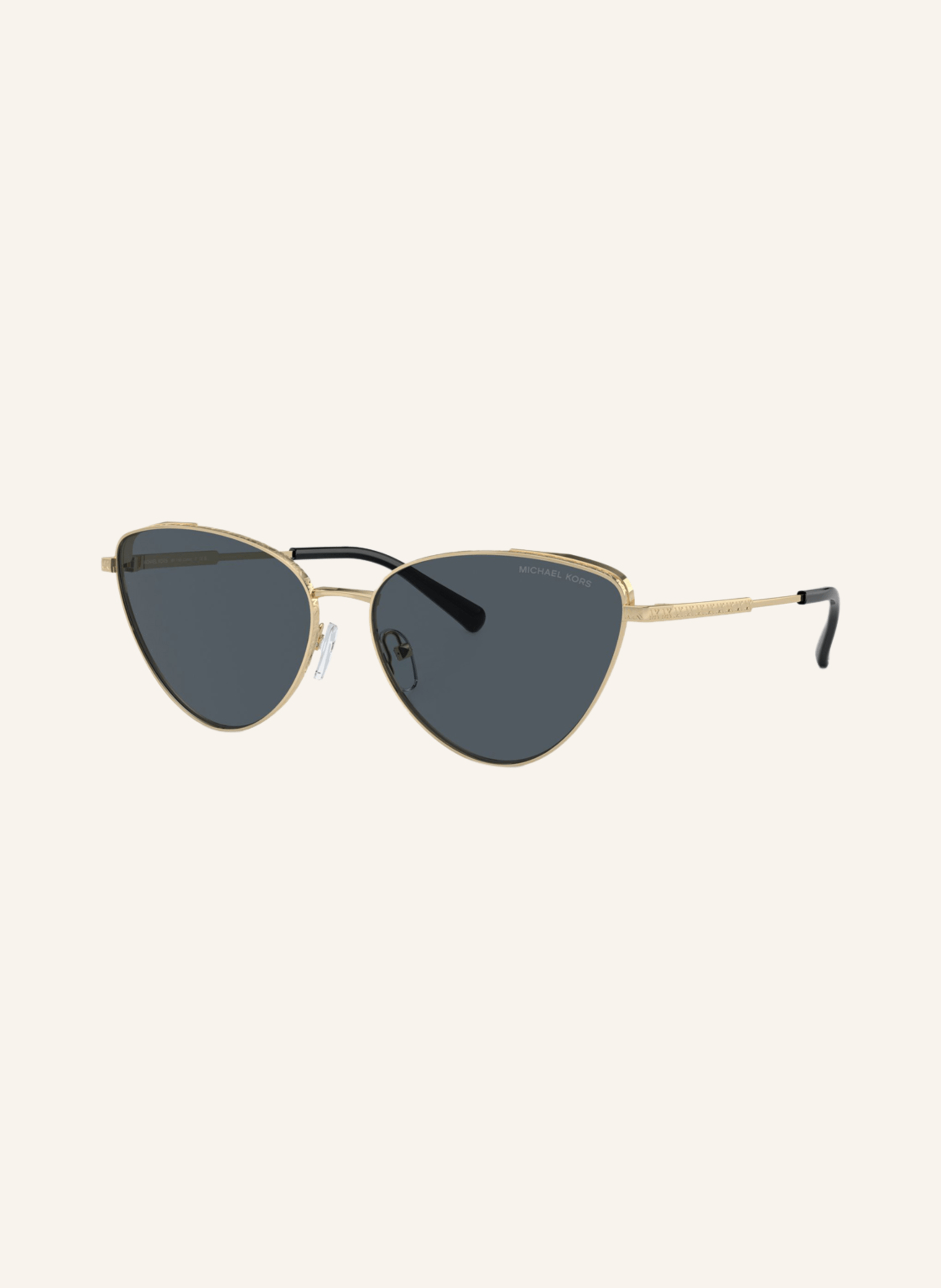 MKG。 MICHAEL KORS Sunglasses MK1140 CORTEZ in 10146g - gold/ blue