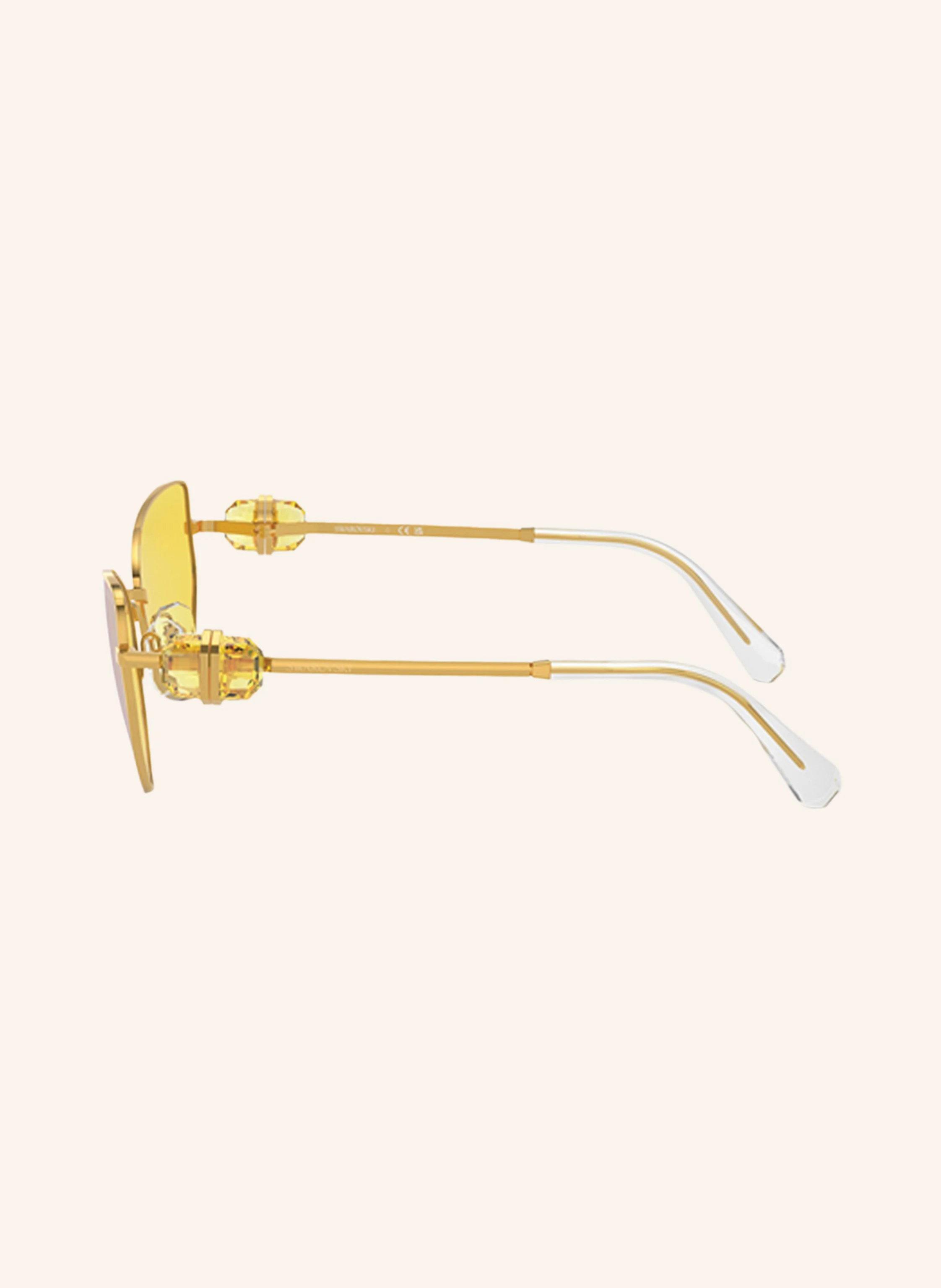 SWAROVSKI Sunglasses SK7003: 400785 GOLD/ YELLOW