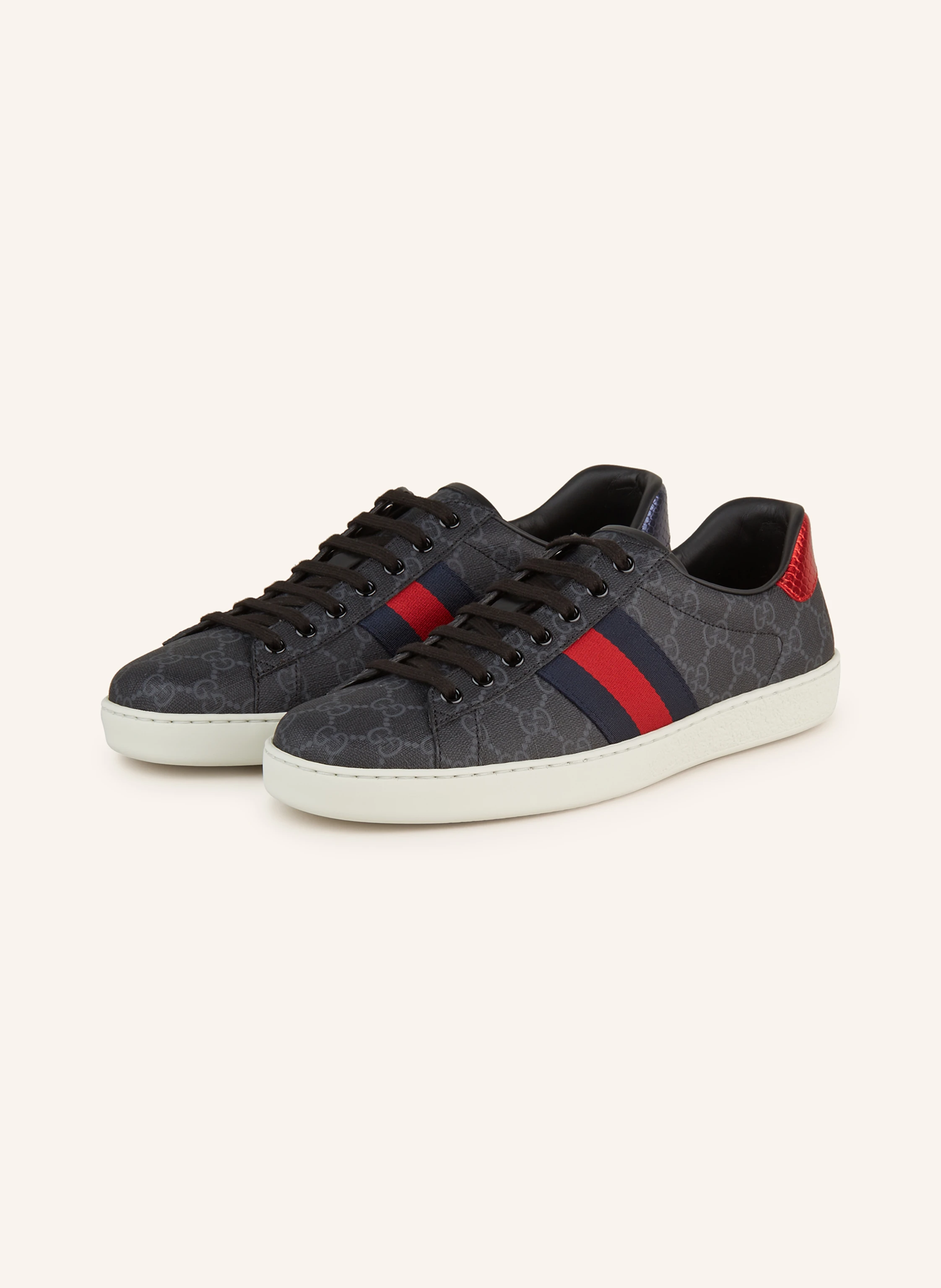 GUCCI Sneakers ACE GG SUPREME in 1130 nero