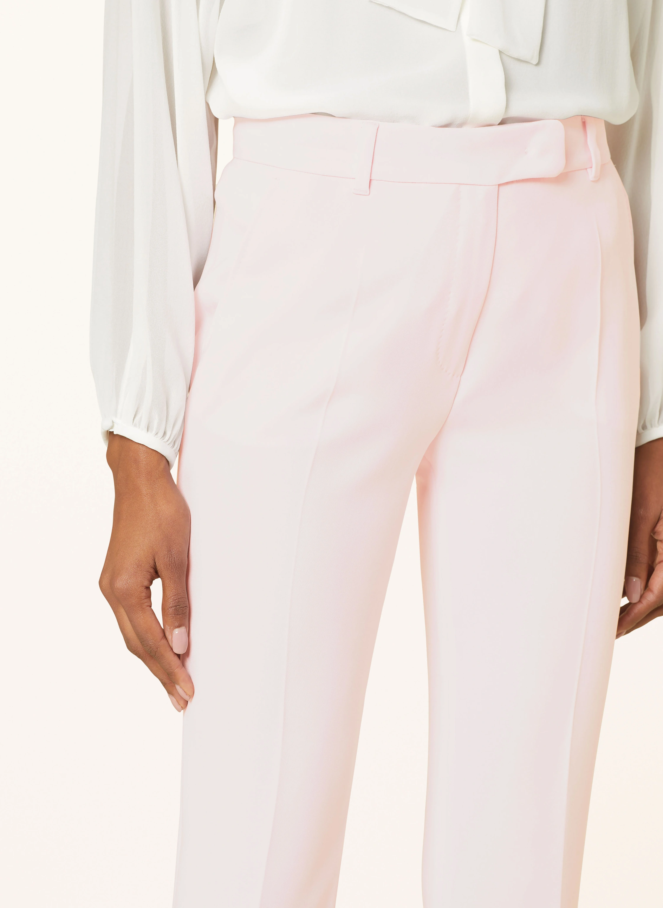 Max Mara STUDIO Trousers JERTA in light pink