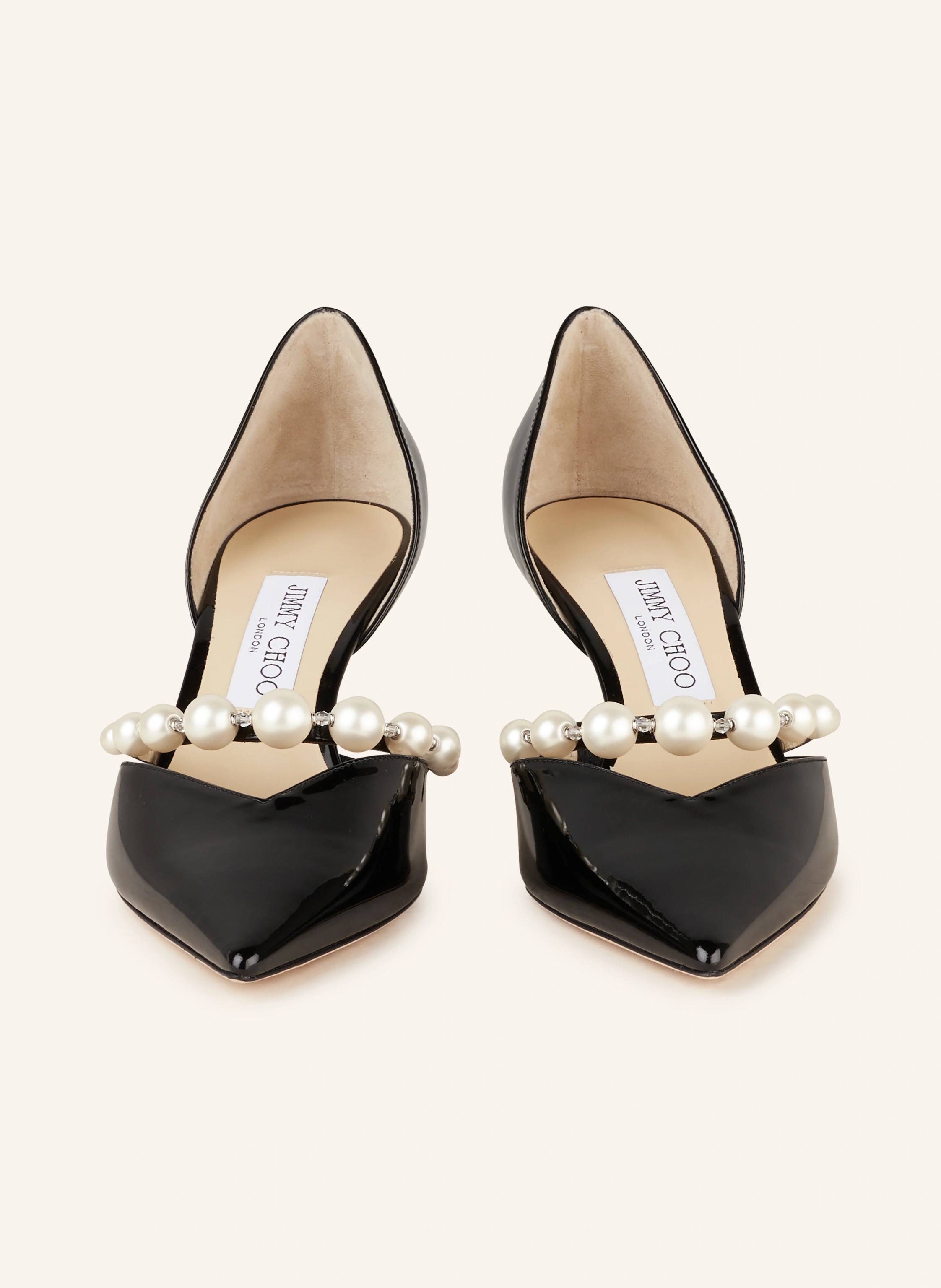 JIMMY CHOO Pumps AURELIE 65 with decorative beads in black