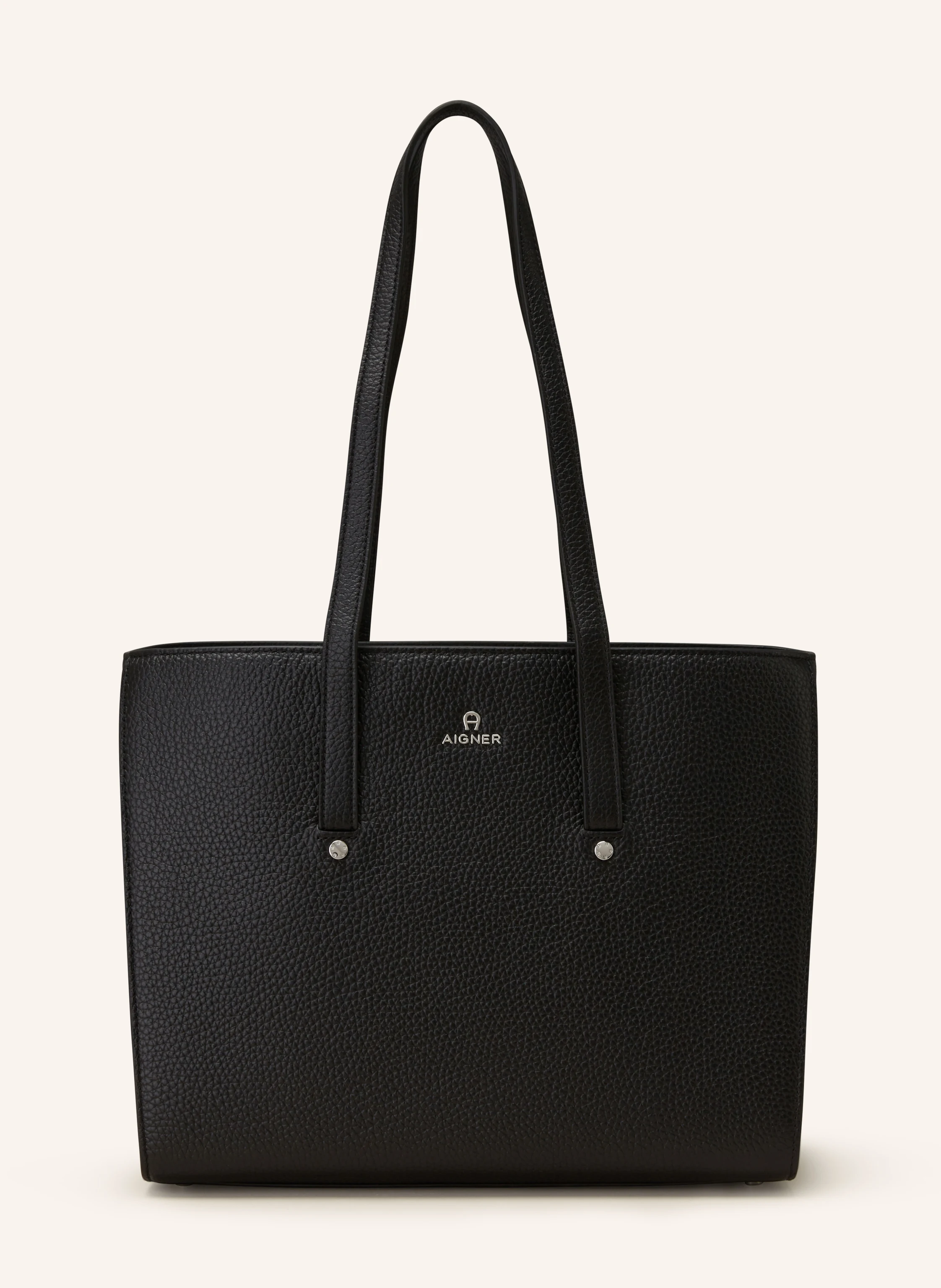 AIGNER Shopper IVY STUD with pouch in black - Main Image