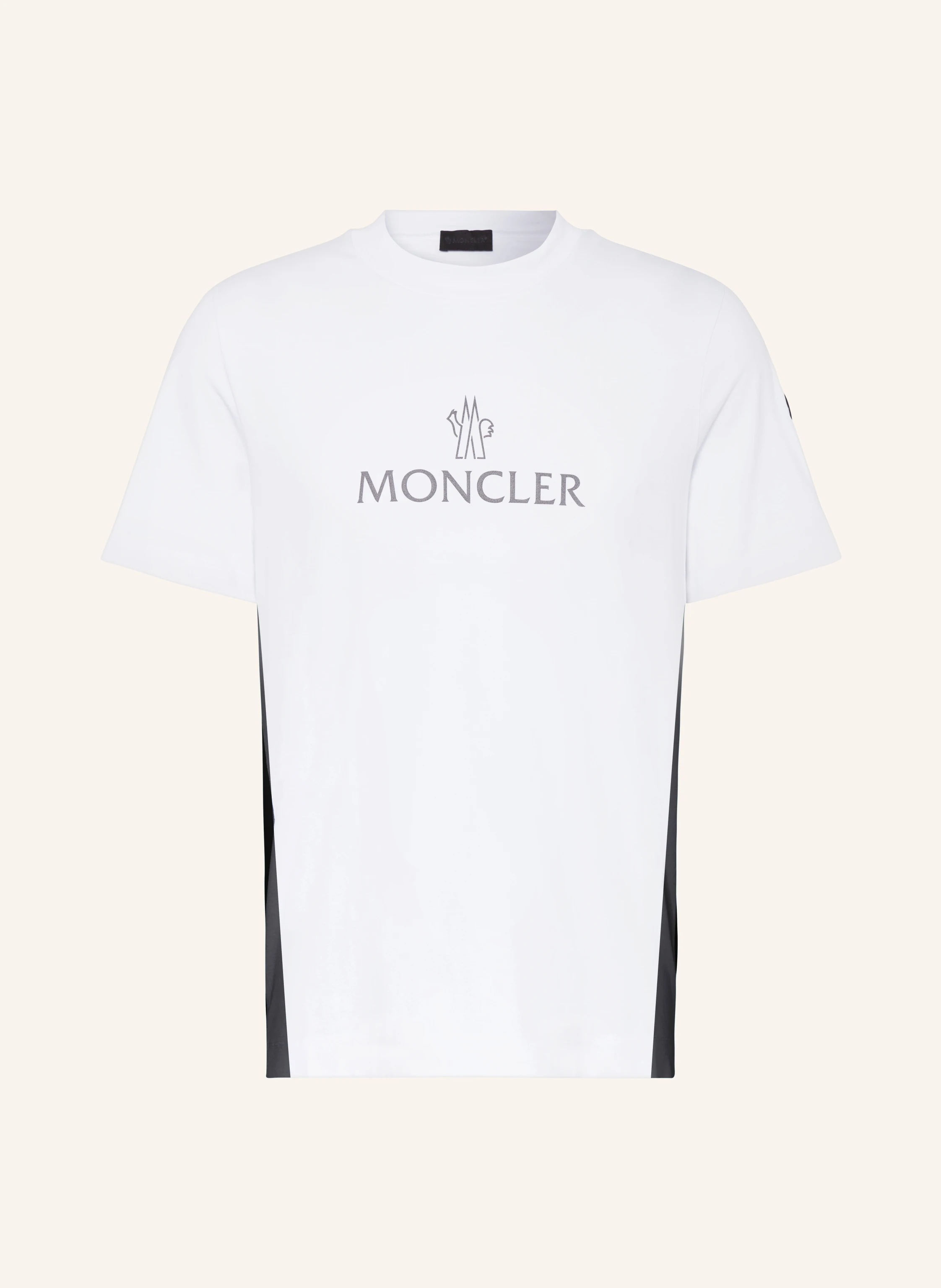 MONCLER T-shirt kolor biały