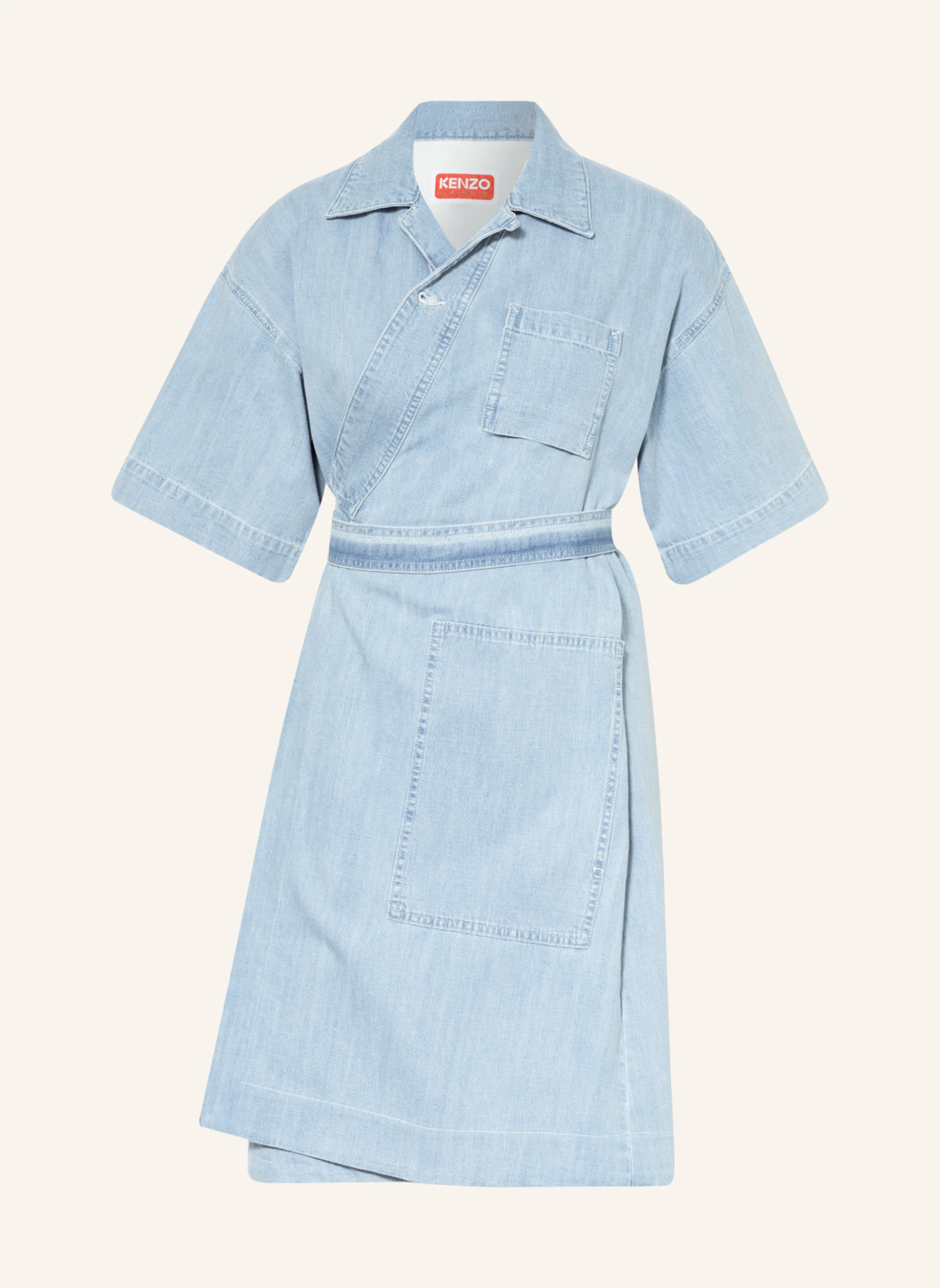 KENZO Denim dress in light blue