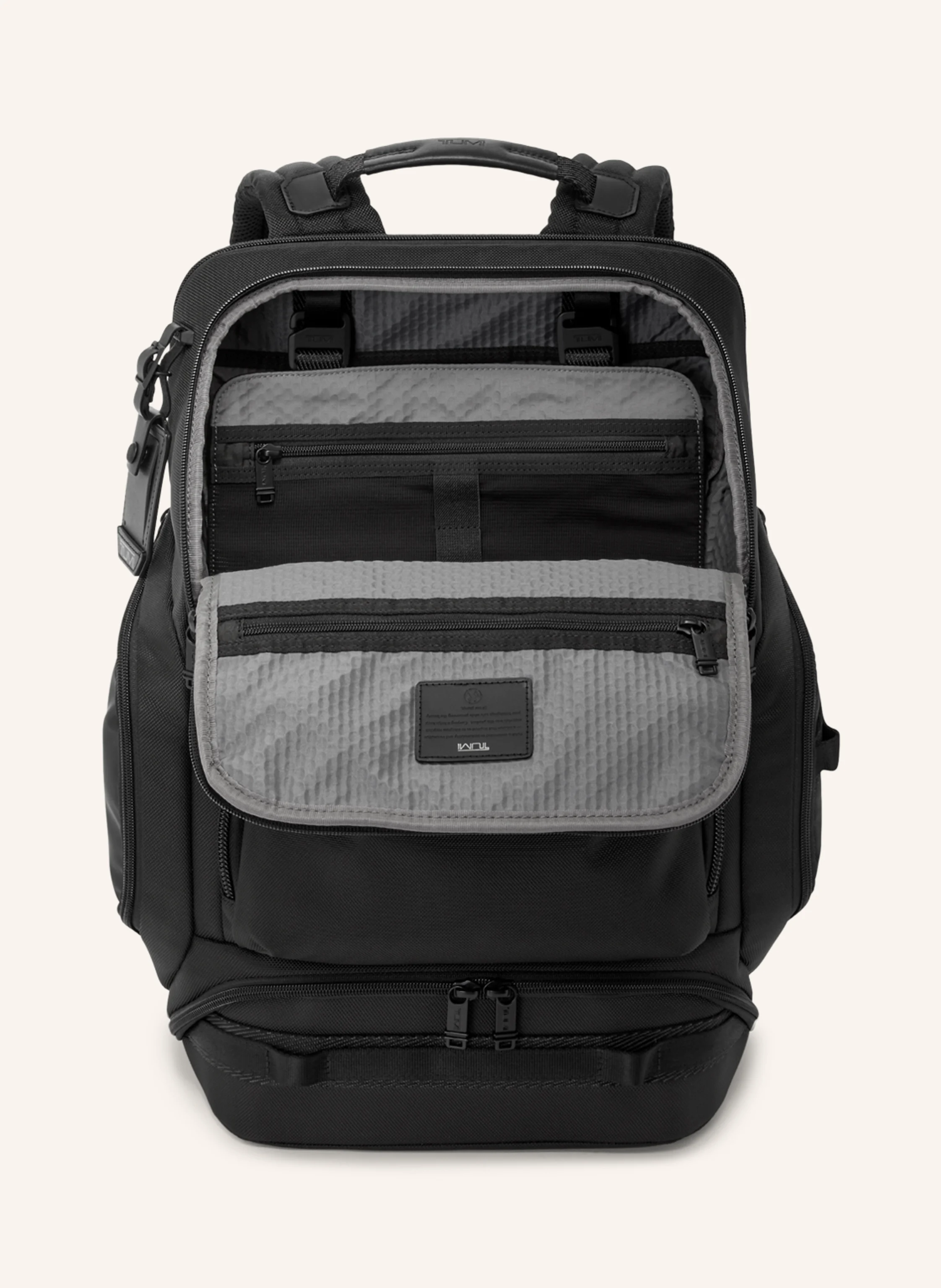 TUMI ALPHA BRAVO backpack RENEGADE with laptop compartment in black