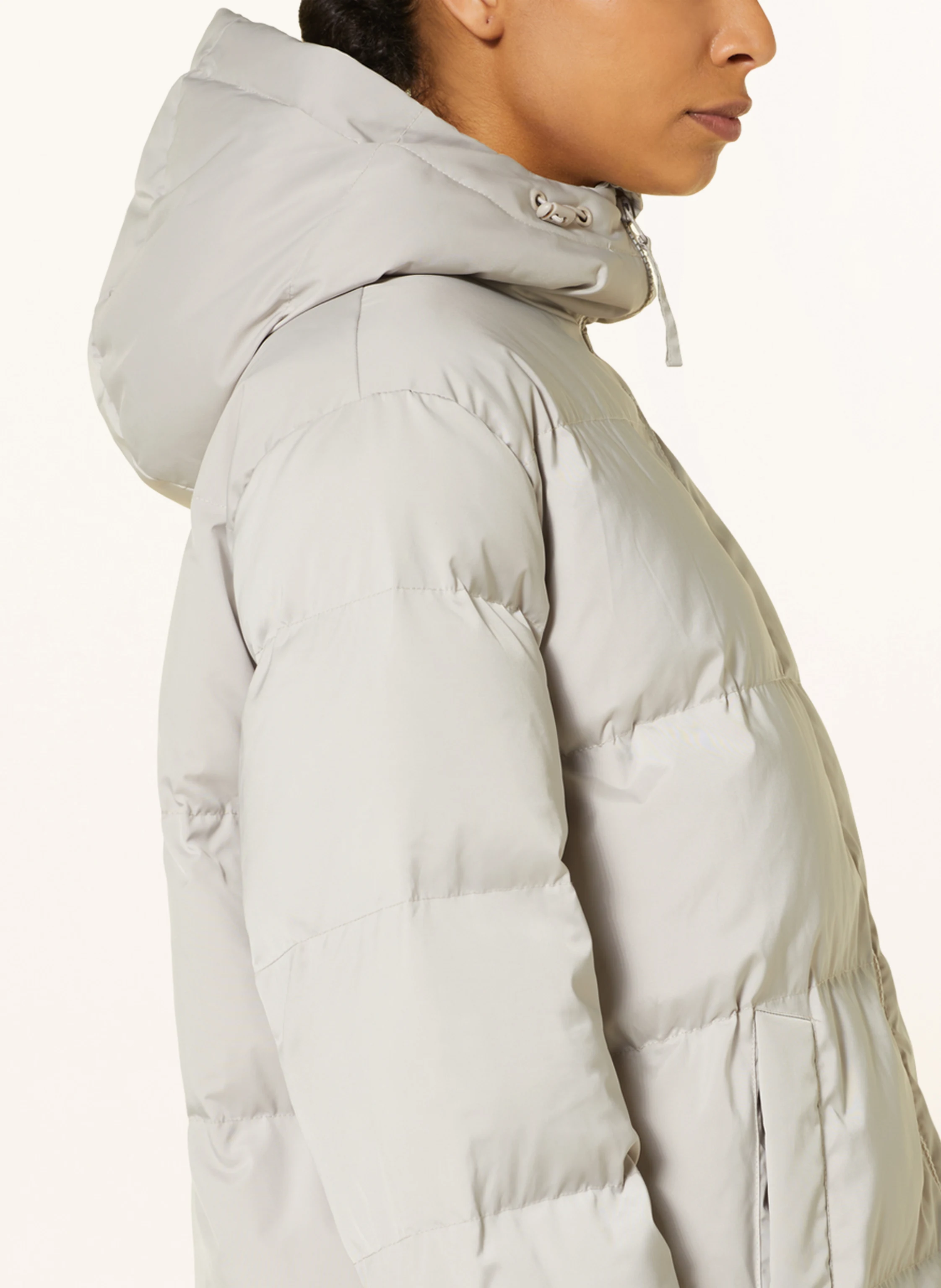 Womens Coats Samsoe Sera Coat SAMSØE SAMSØE Quilted Coat SERA In Cream