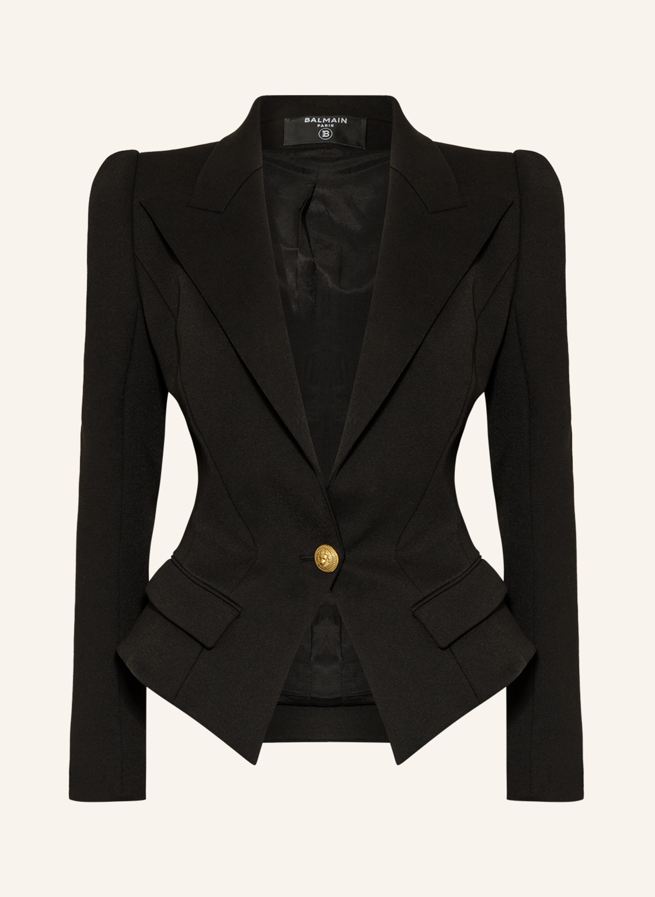 ジャケット BALMAIN FW25 Double-breasted blazer (FF1SI505WB08 0PA) Balmain double-breasted Blazer | Black | FARFETCH