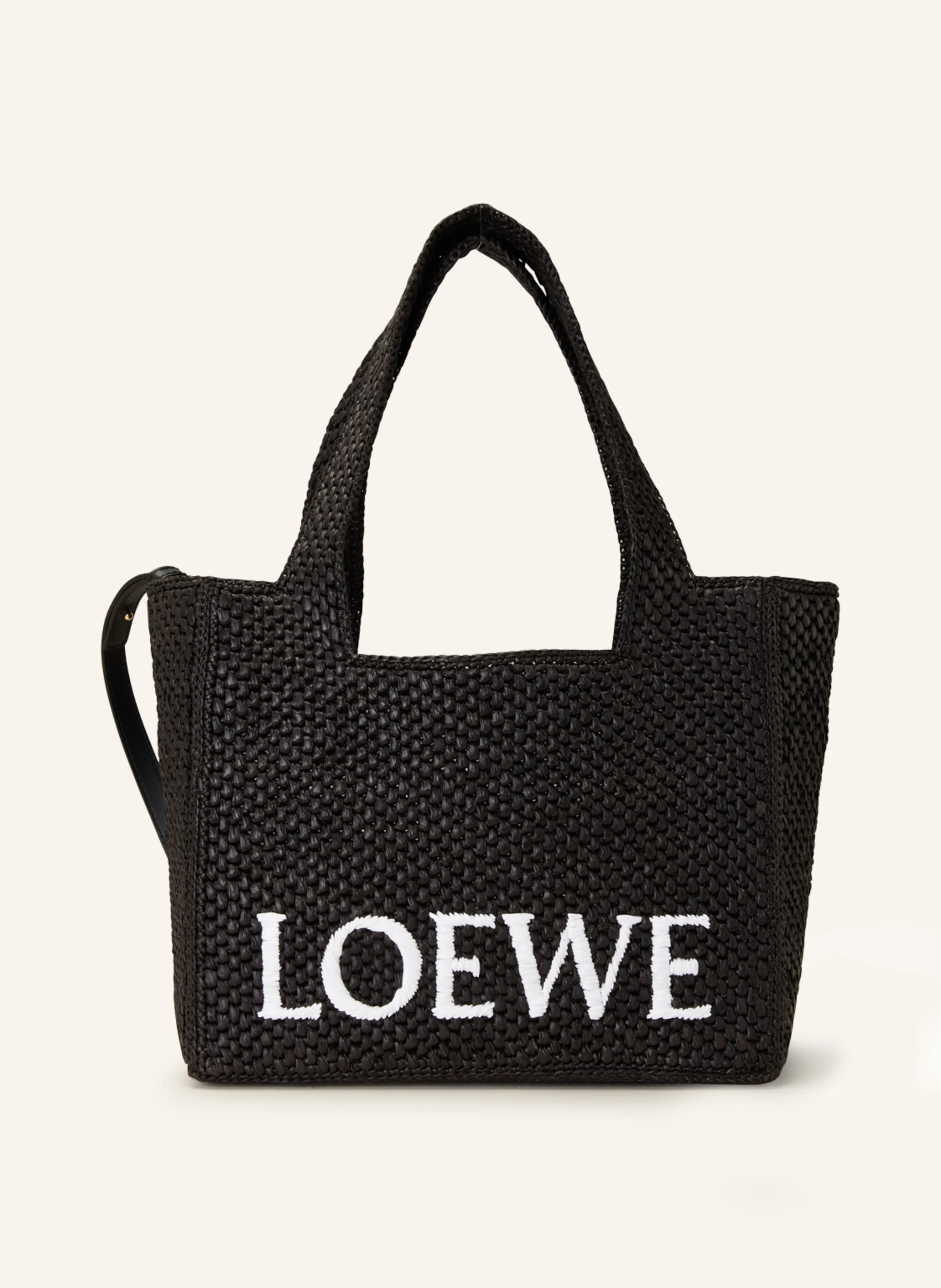 トートバッグ LOEWE MEDIUM LOEWE FONT TOTE LOEWE LOEWE Font medium tote bag in raffia (LOEWE/トート