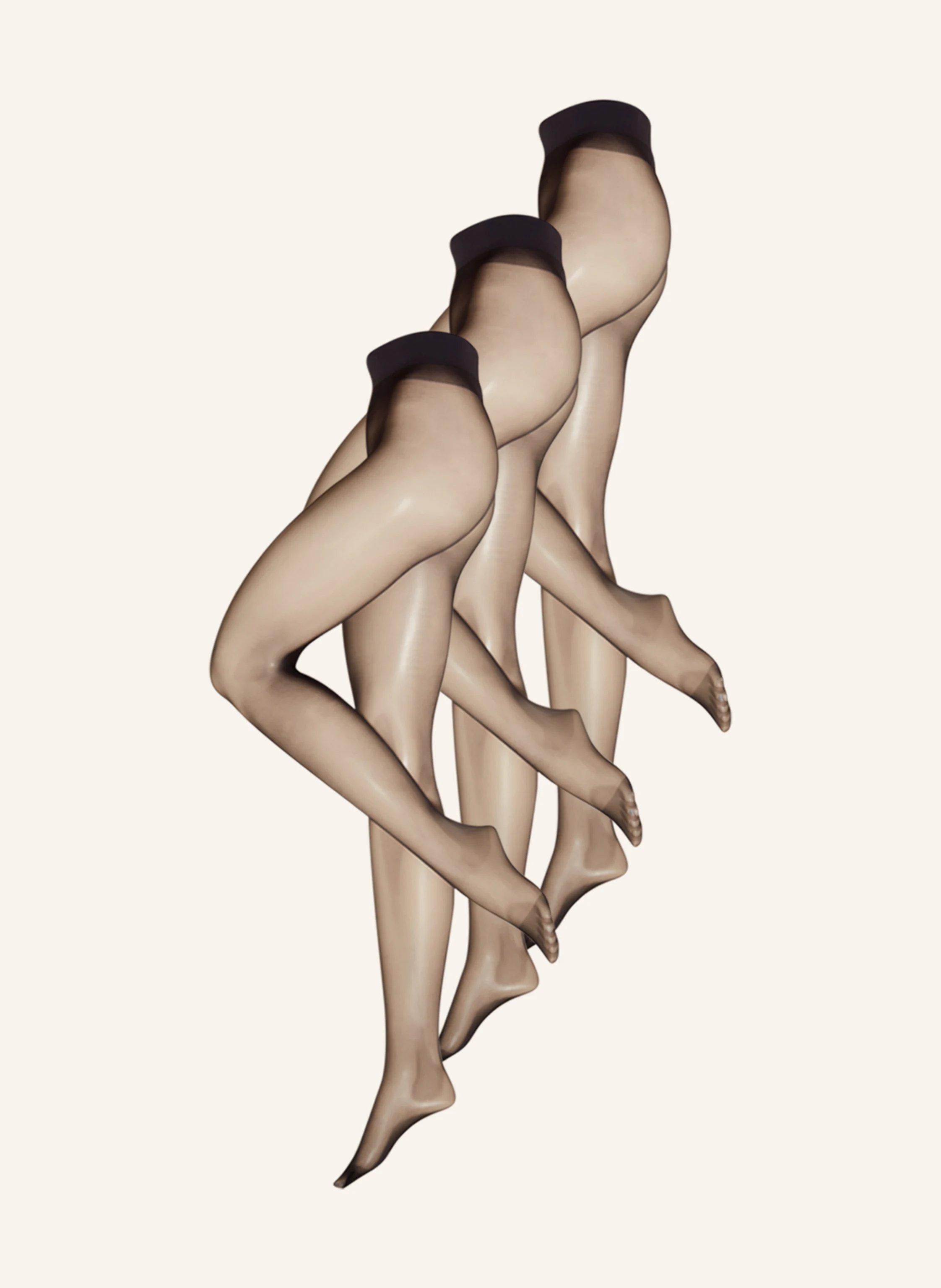 KUNERT 3-pack tights MYSTIQUE: BLACK
