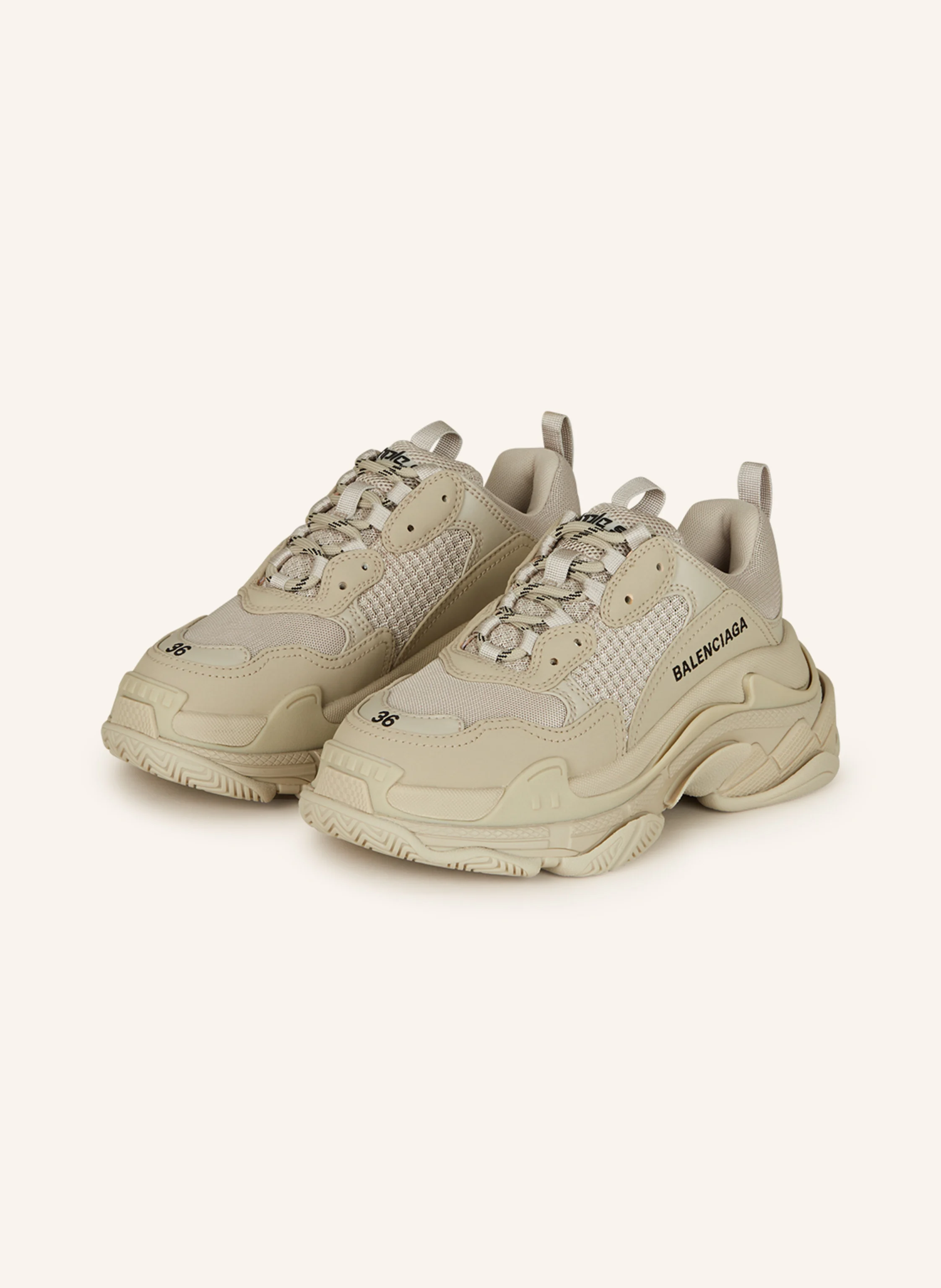 Balenciaga Triple S サイズ42 BALENCIAGA Sneakersy TRIPLE S kolor beżowy