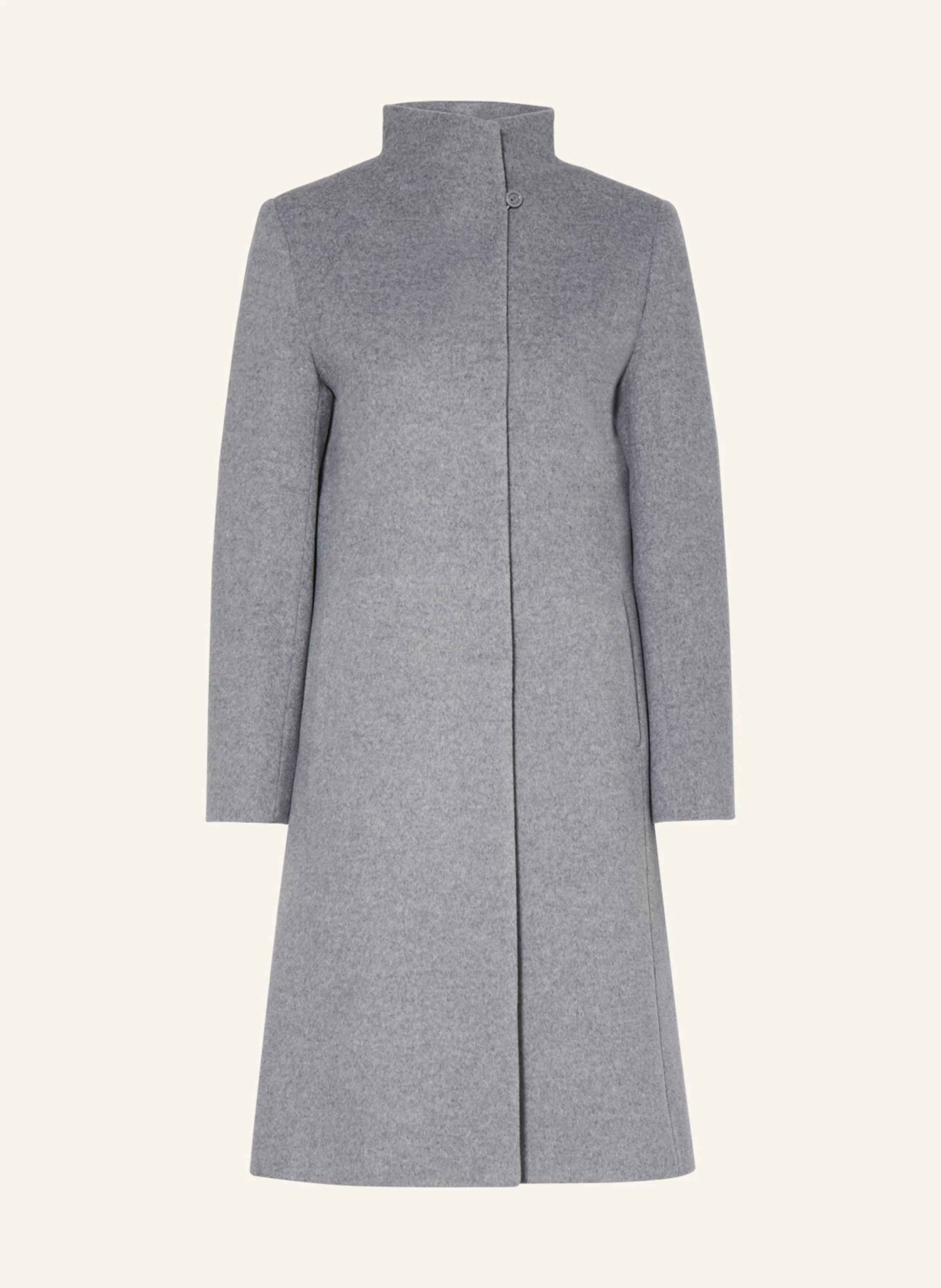 ICONS CINZIA ROCCA Wool coat in gray