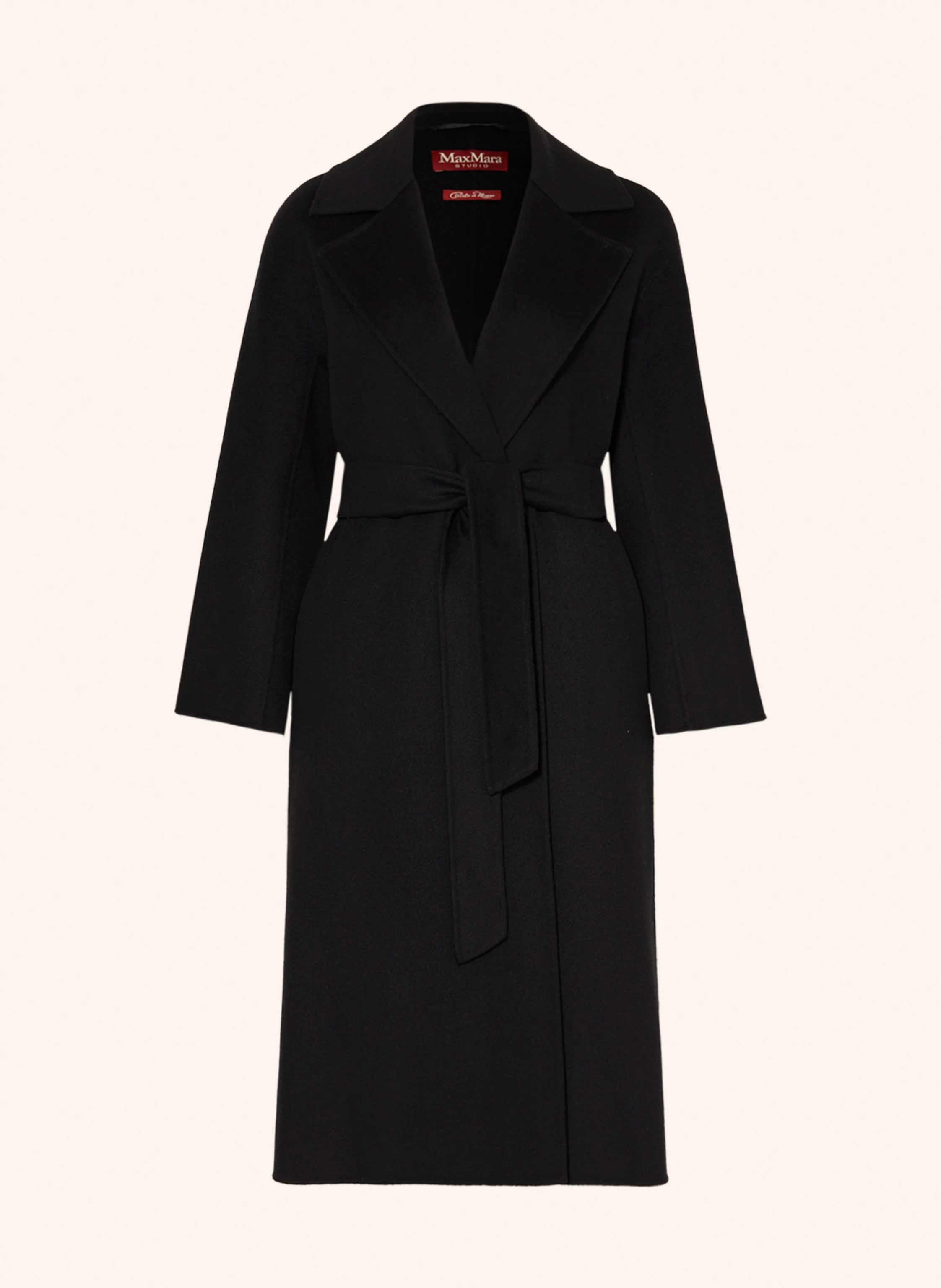 Max Mara STUDIO Wool coat CLES in black