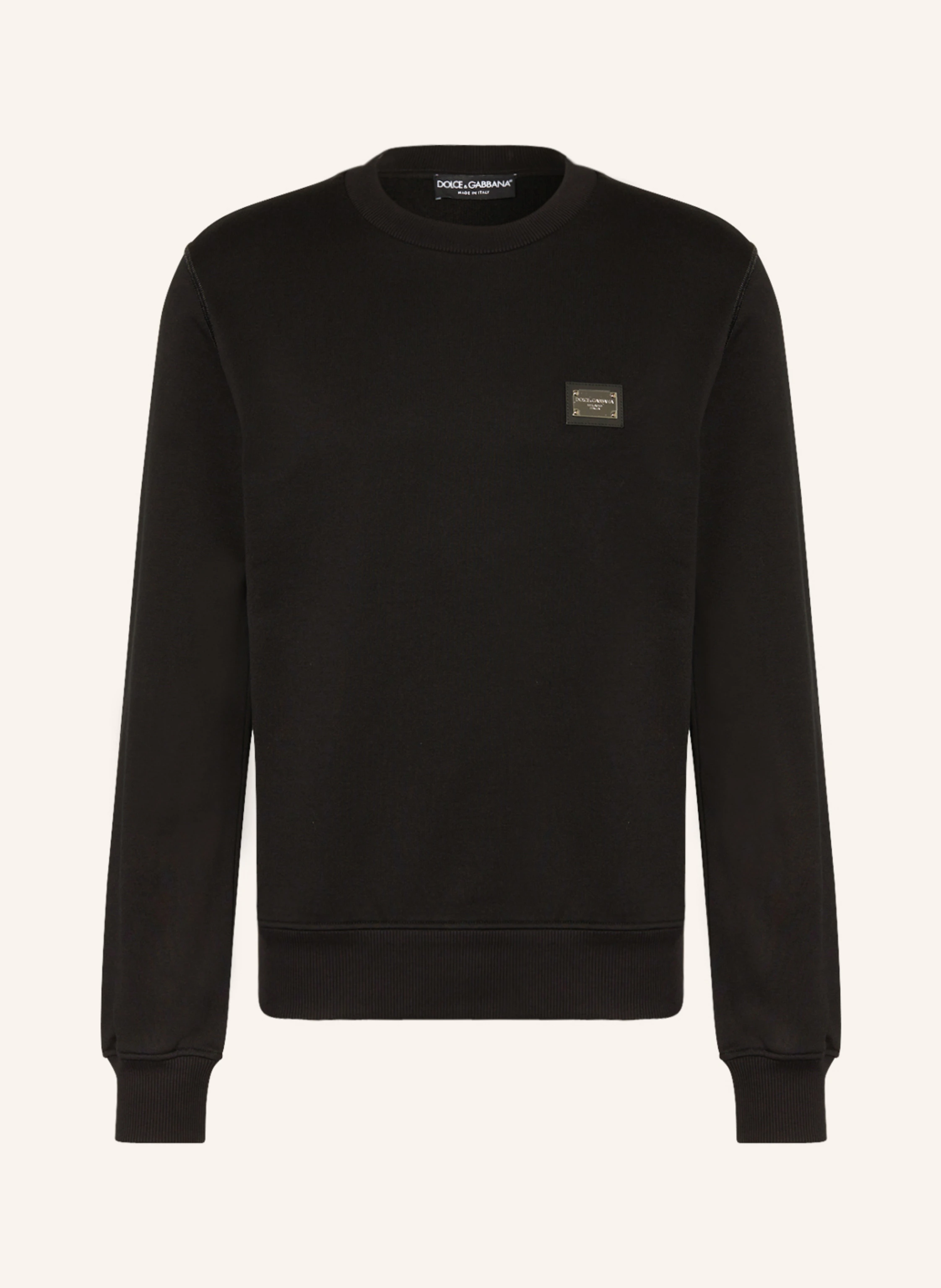 DOLCE GABBANA Sweatshirt in black