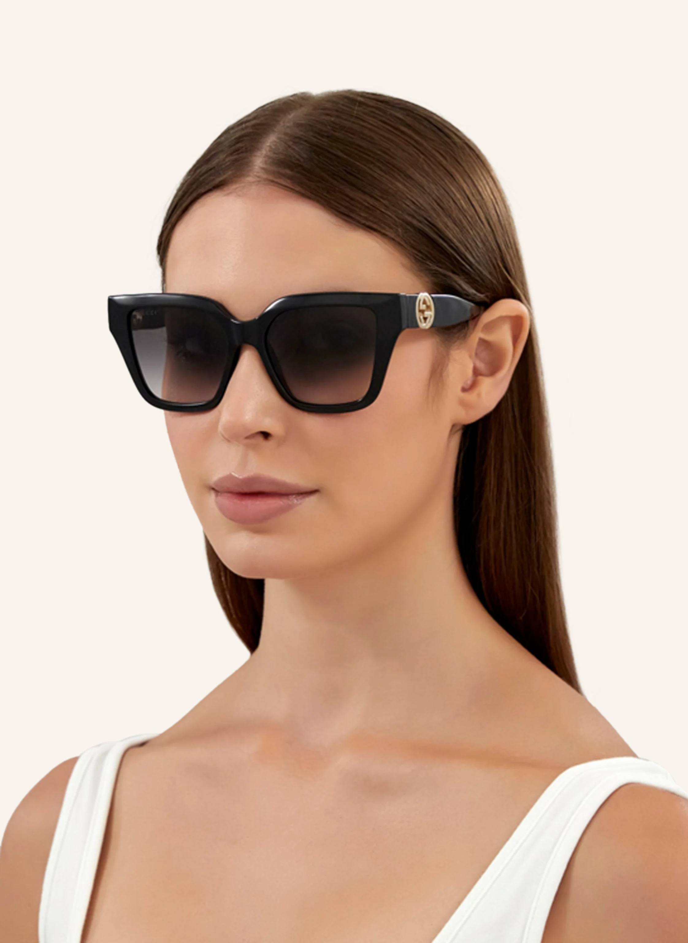 GUCCI Sunglasses GG1023S: 1100A1 - BLACK/GRAY GRADIENT