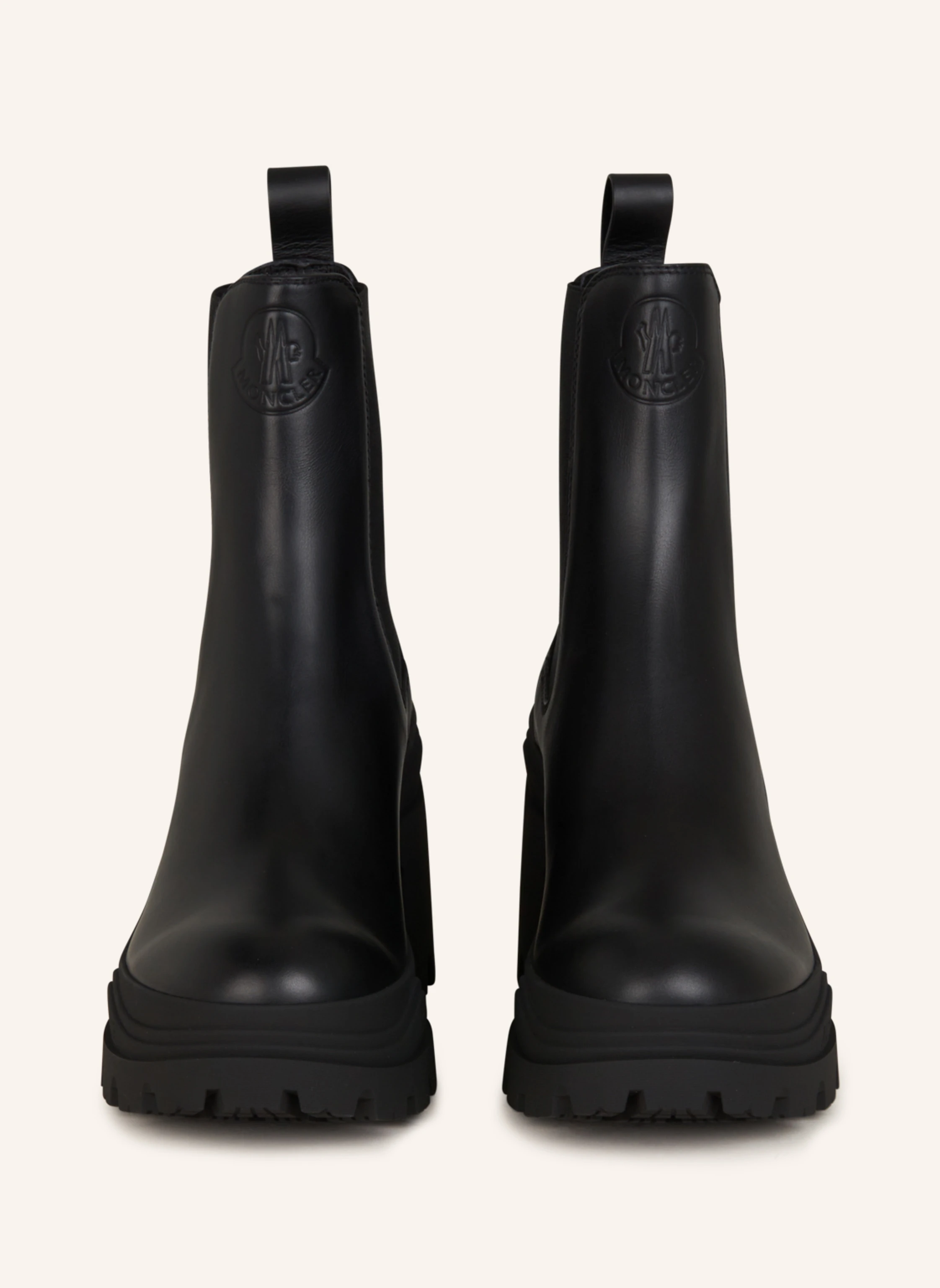 MONCLER Chelsea boots ENVILE in black MONCLER Chelsea boots ENVILE in black