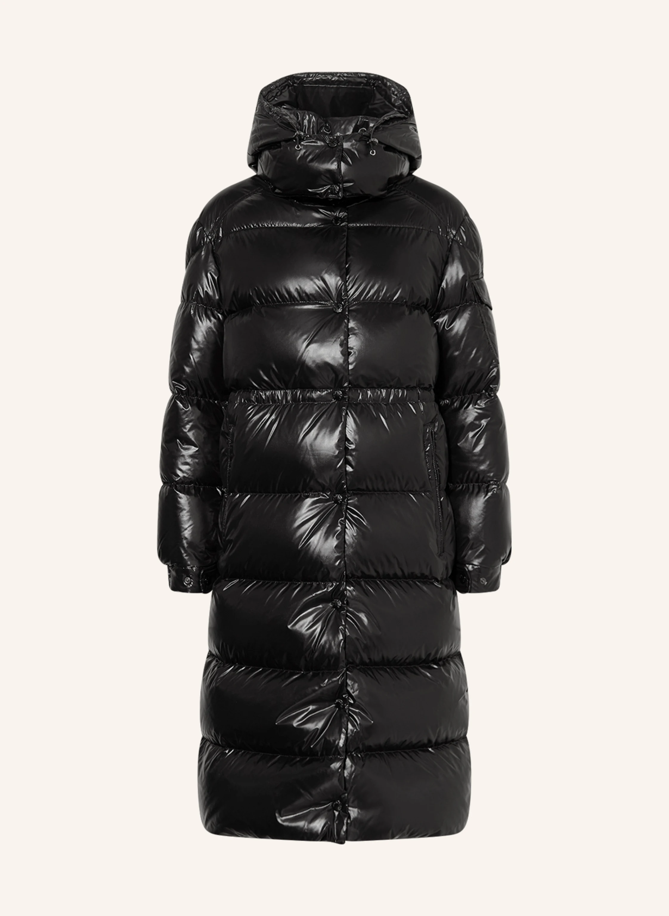 MONCLER Down coat CAVETTAZ with removable hood in black