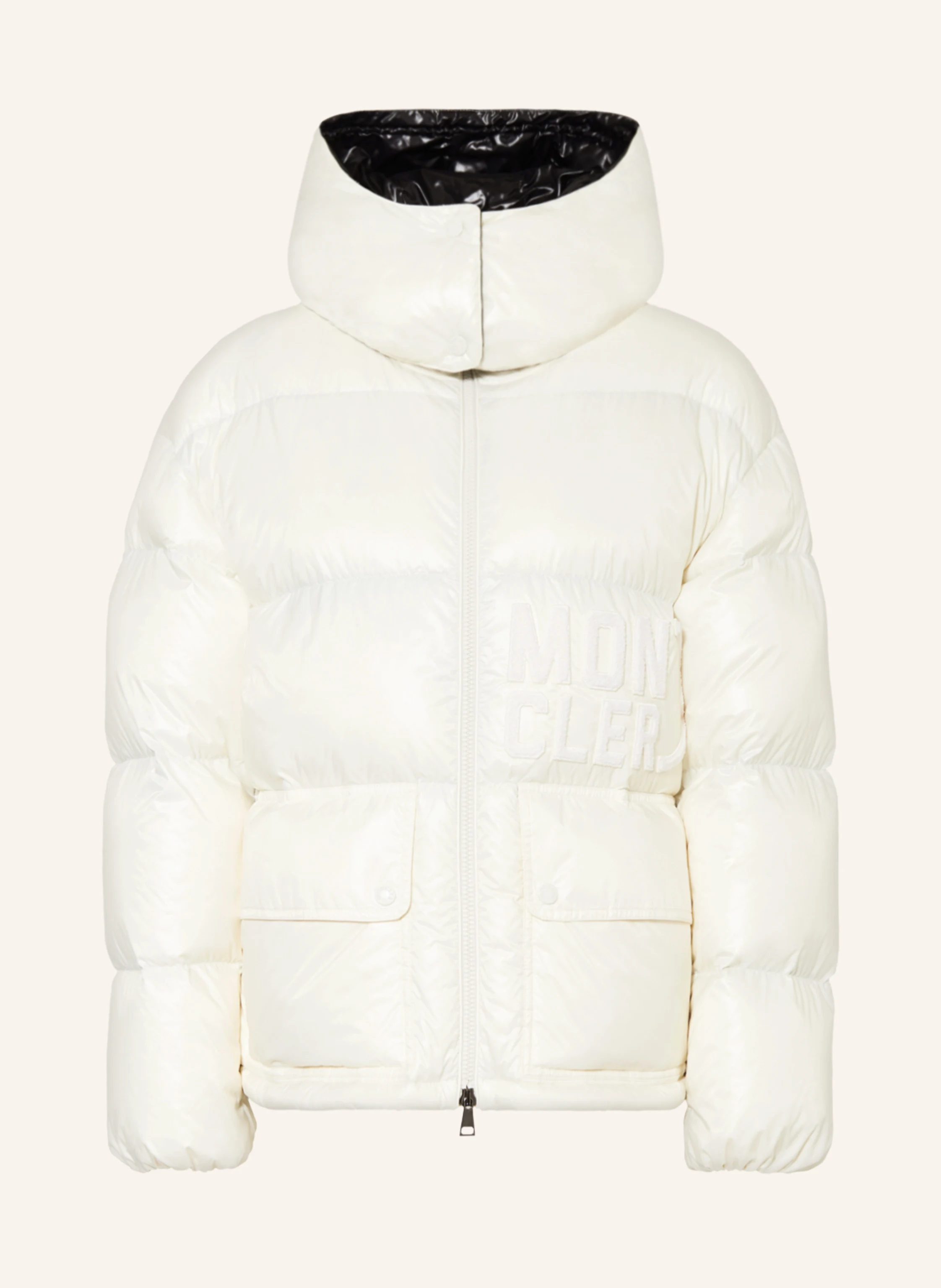 MONCLER Down jacket ABBAYE in white