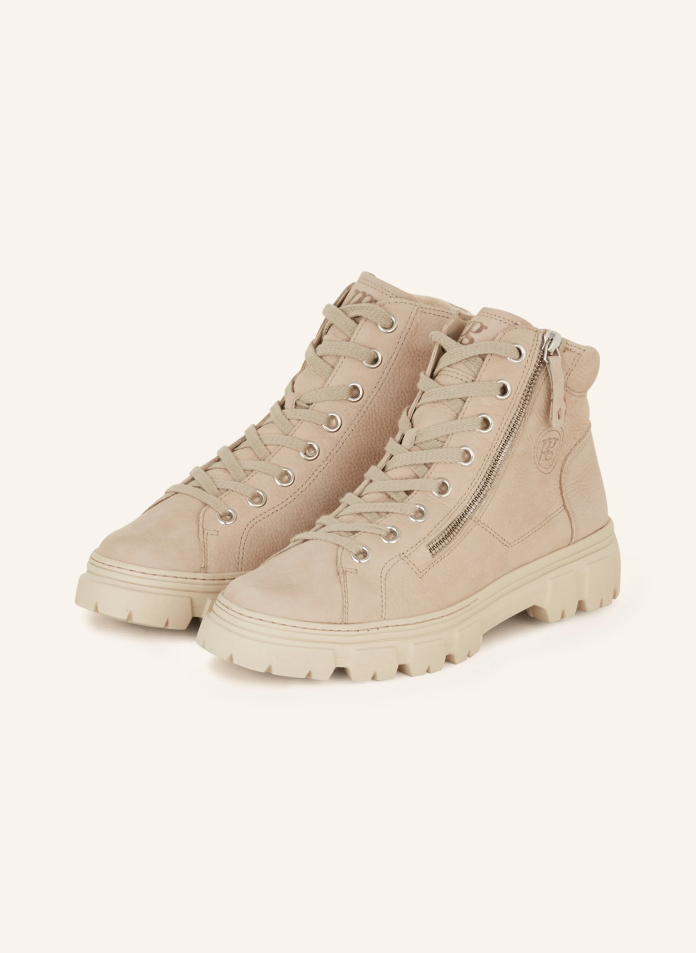 paul green Hightop-Sneaker in beige