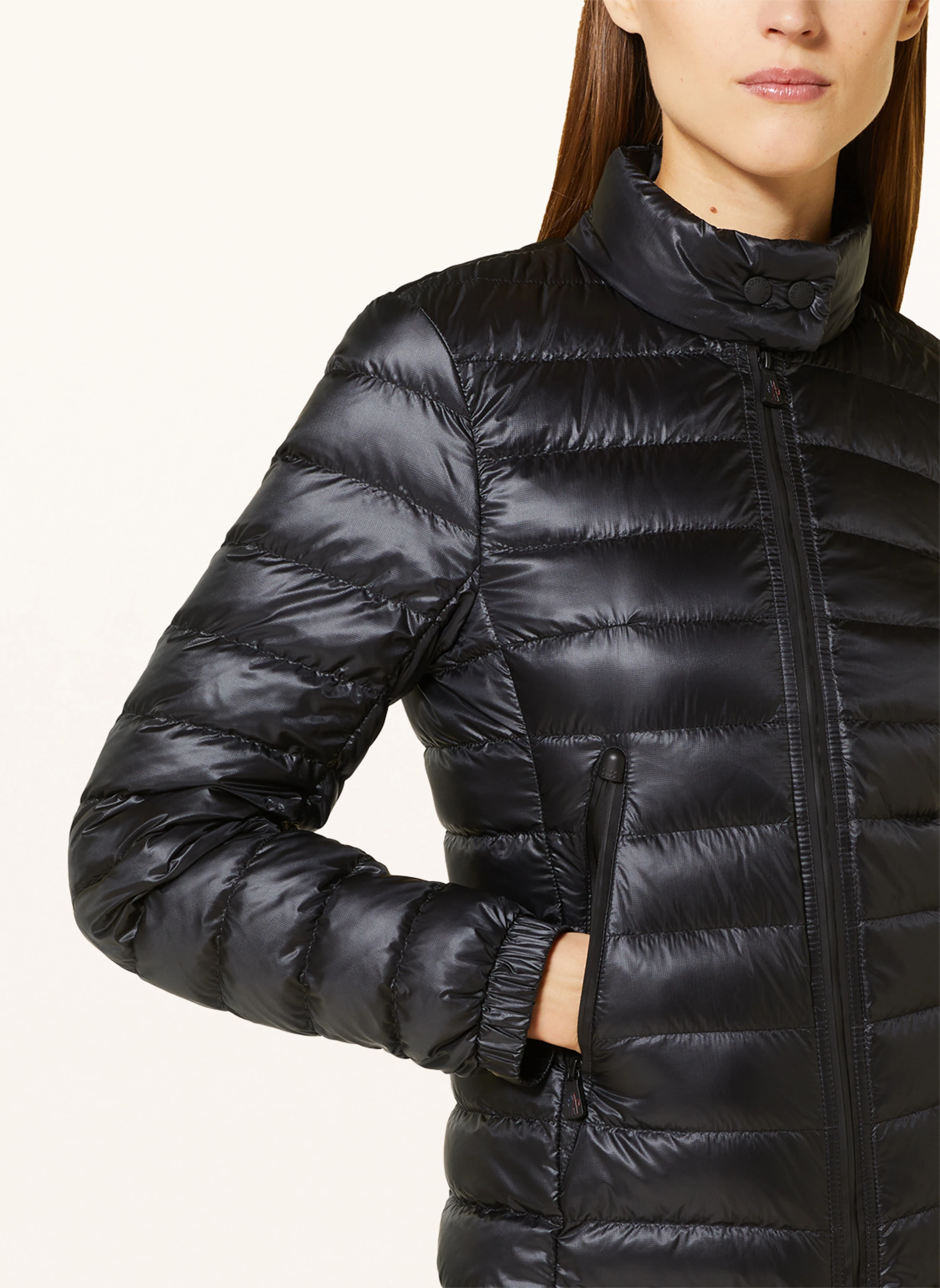 MONCLER GRENOBLE Lightweight down jacket WALIBI in black