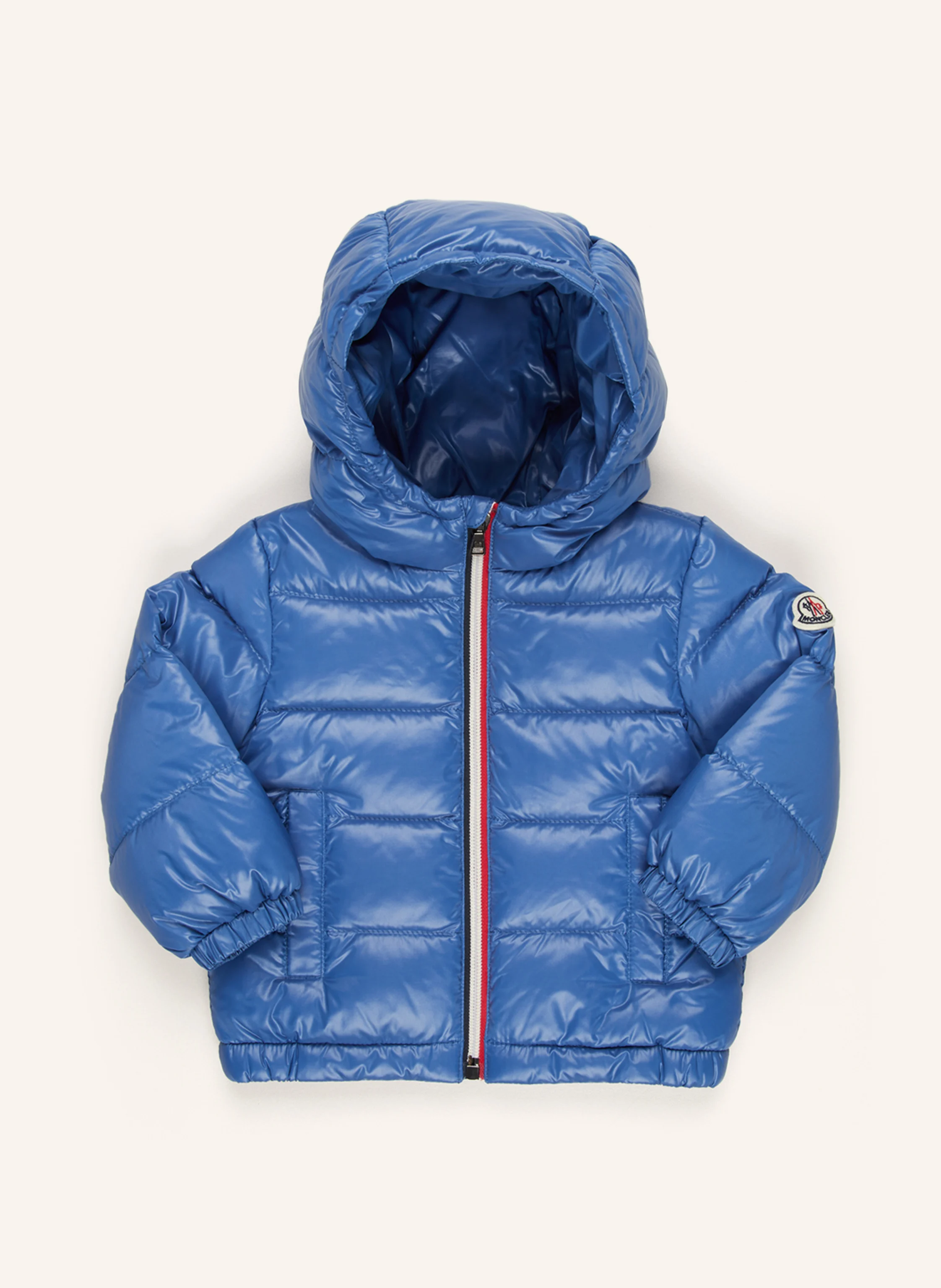 MONCLER enfant Kurtka puchowa NEW AUBERT BABY kolor niebieski