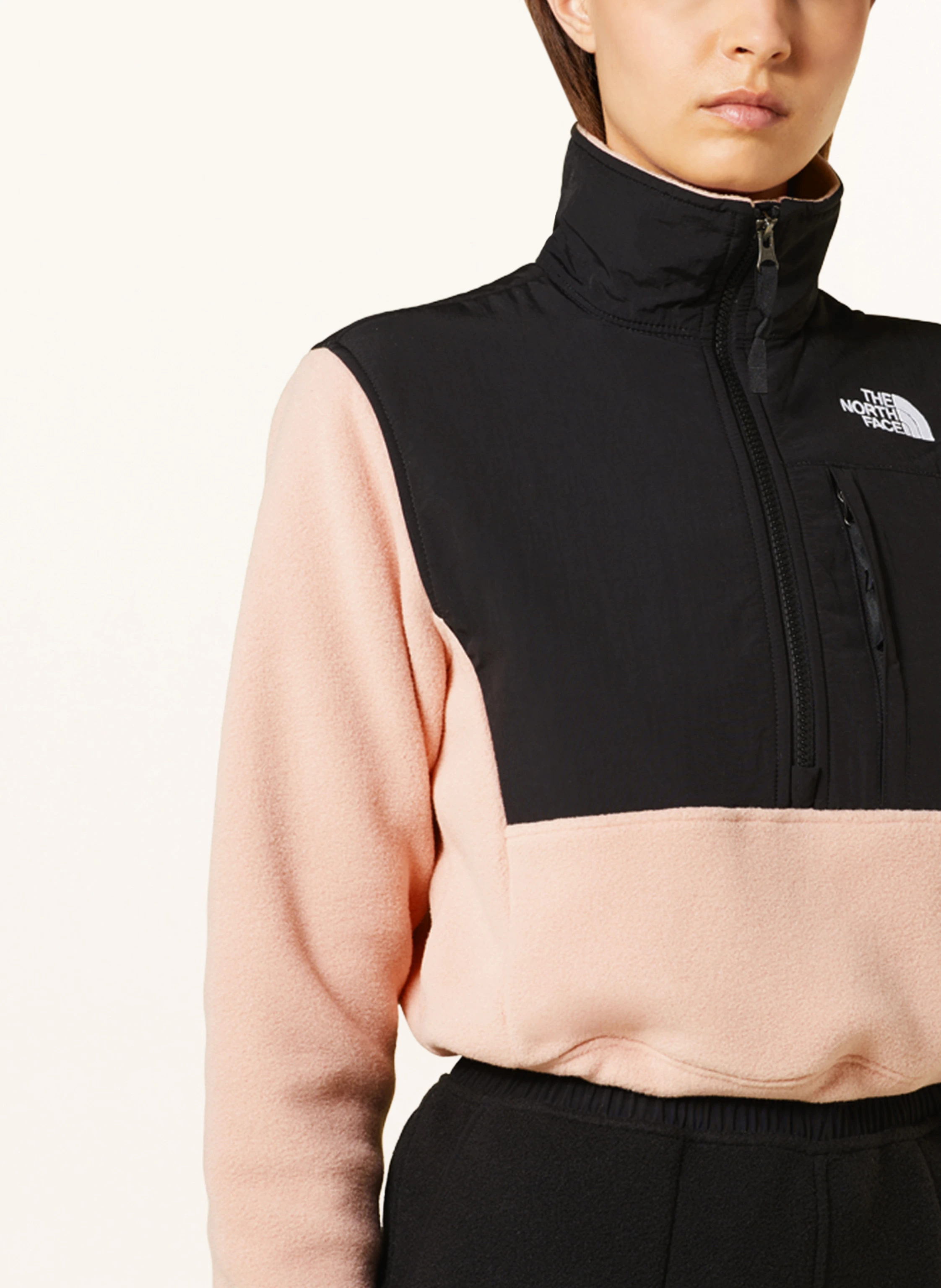THE NORTH FACE Cropped anorak jacket DENALI in mixed materials in