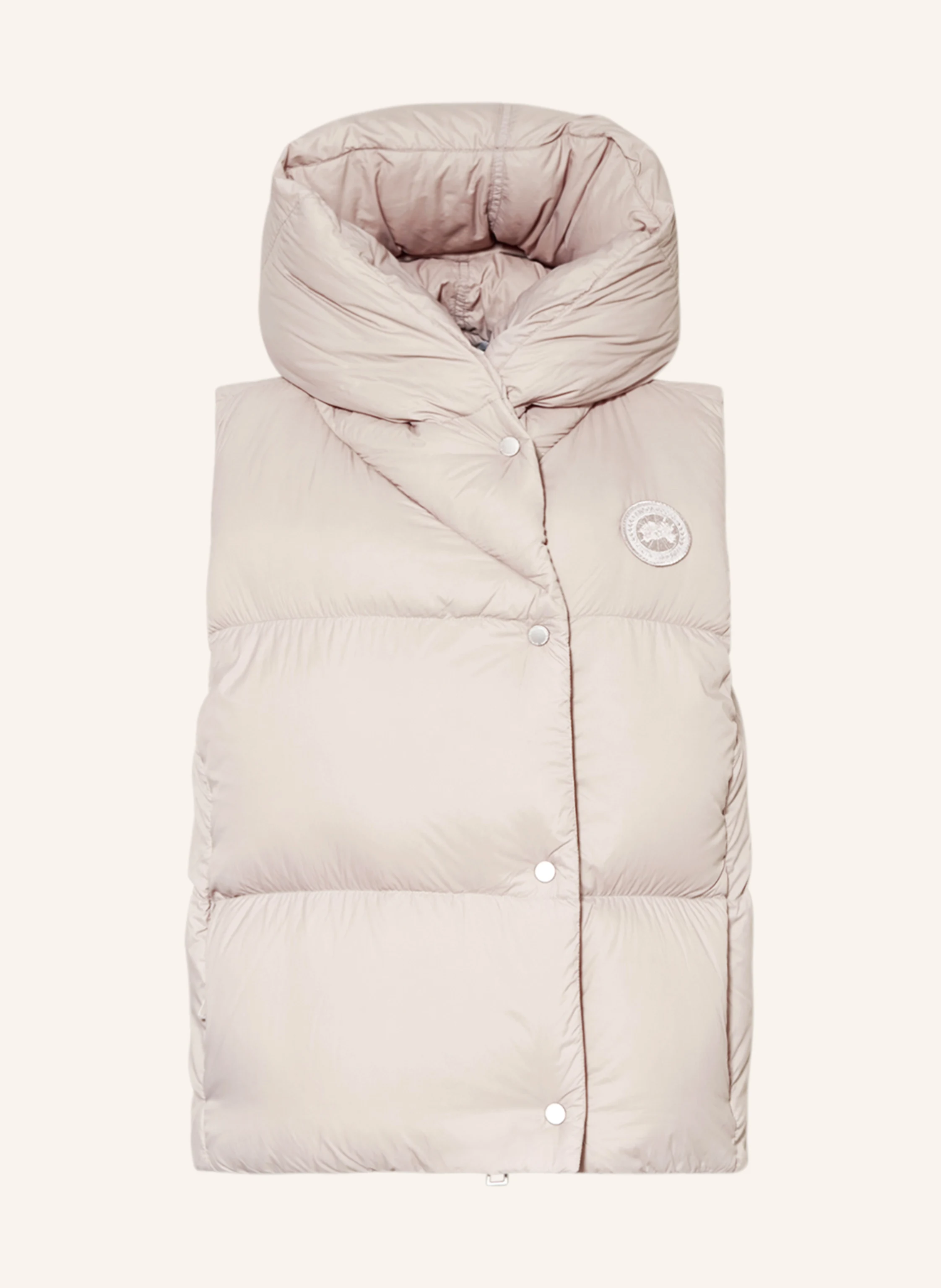 CANADA GOOSE Down vest RHODA in light gray