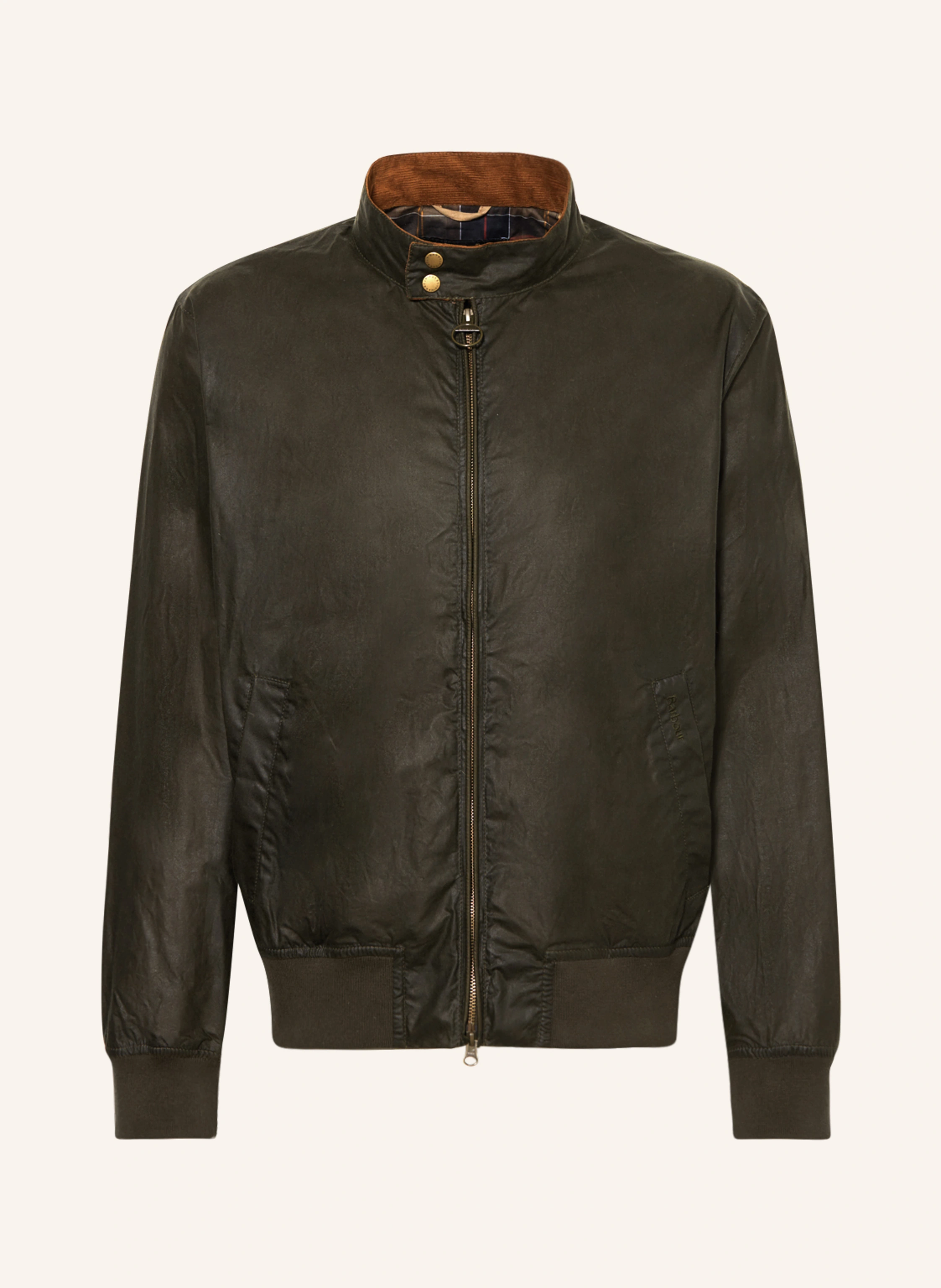 Barbour Bomber jacket ROYSTON in dark green