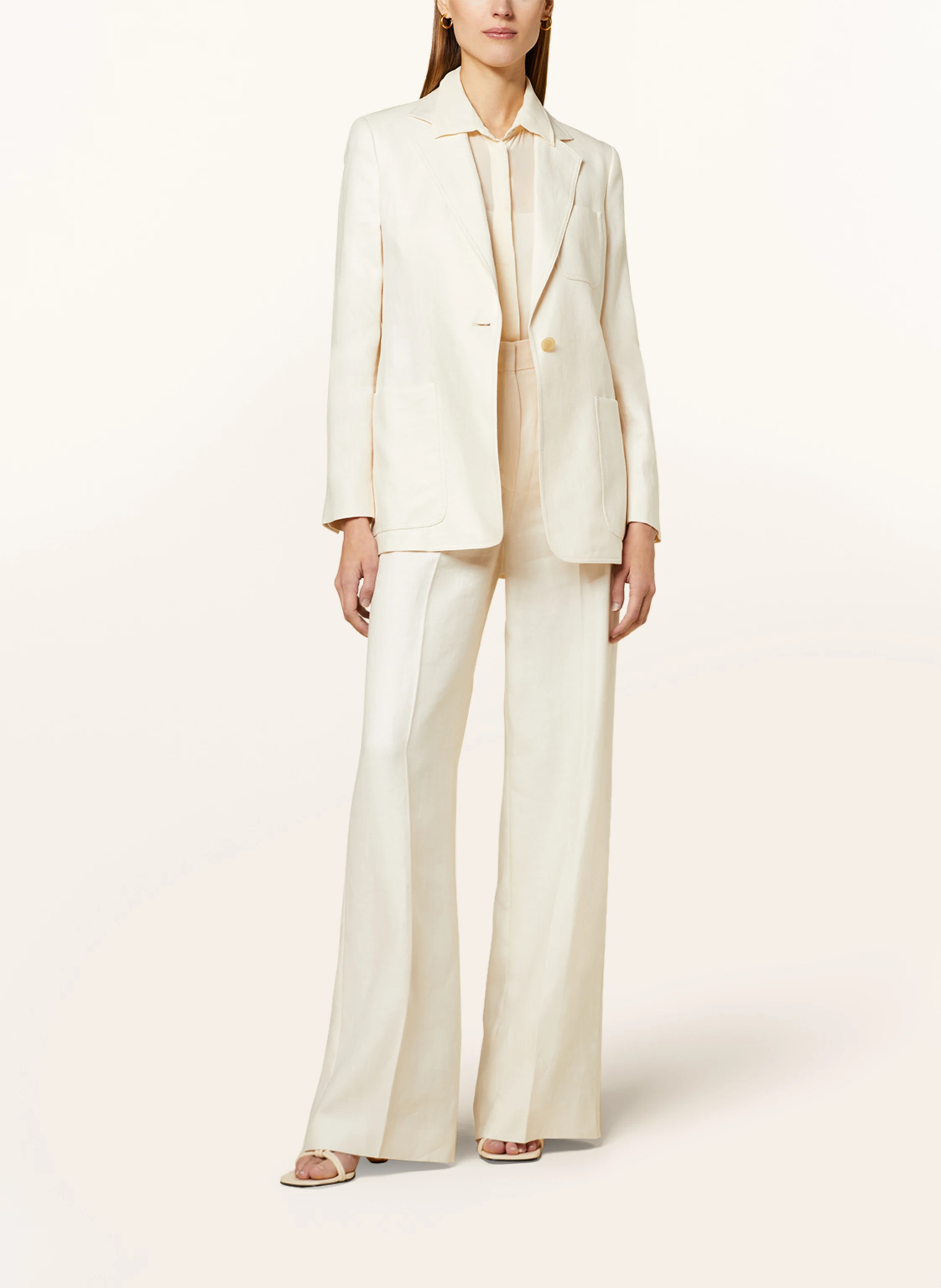 Max Mara Linen blazer BOEMIA in cream