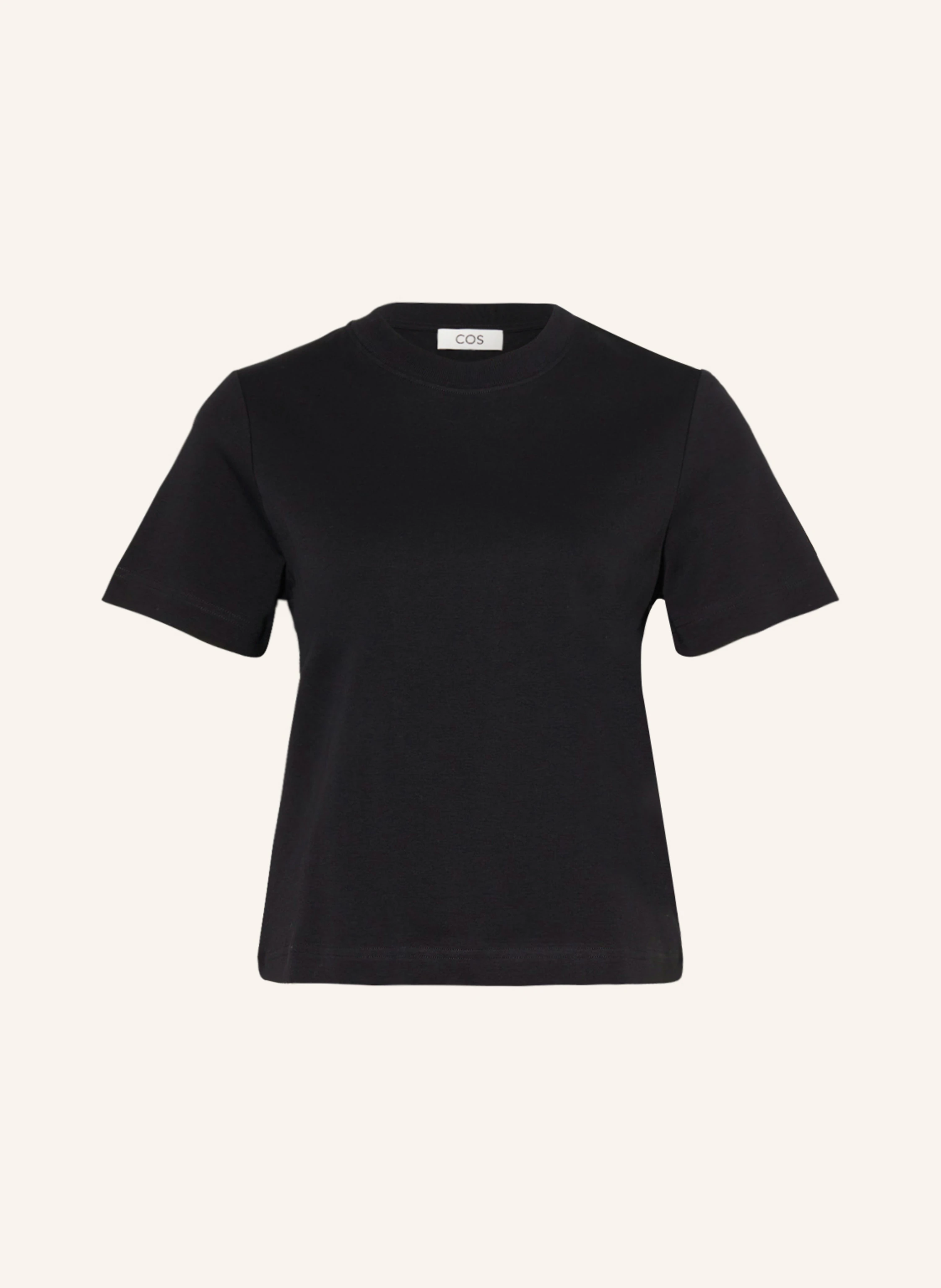 COS T-shirt: BLACK
