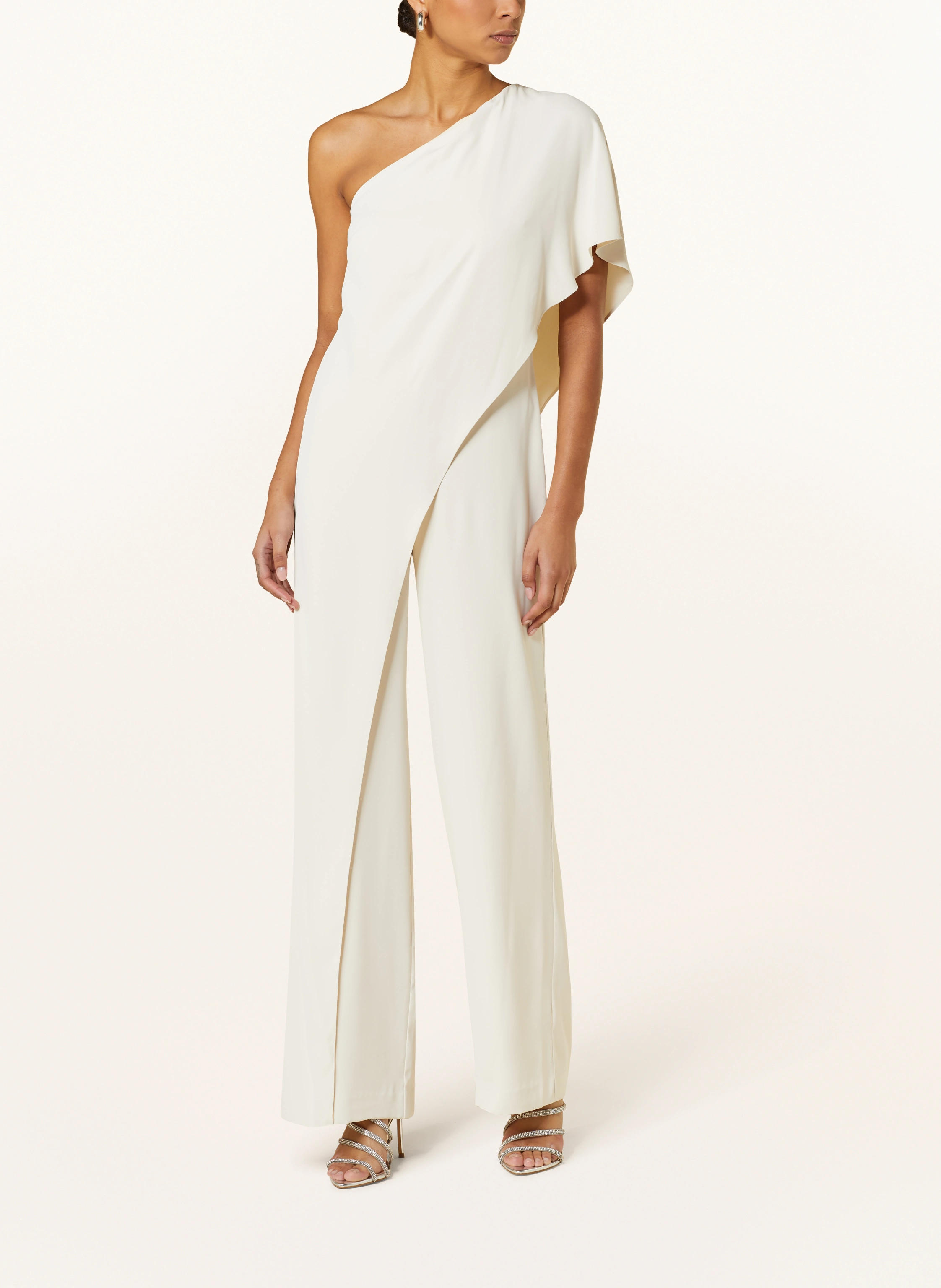 LAUREN RALPH LAUREN One-shoulder jumpsuit APRIL in cream