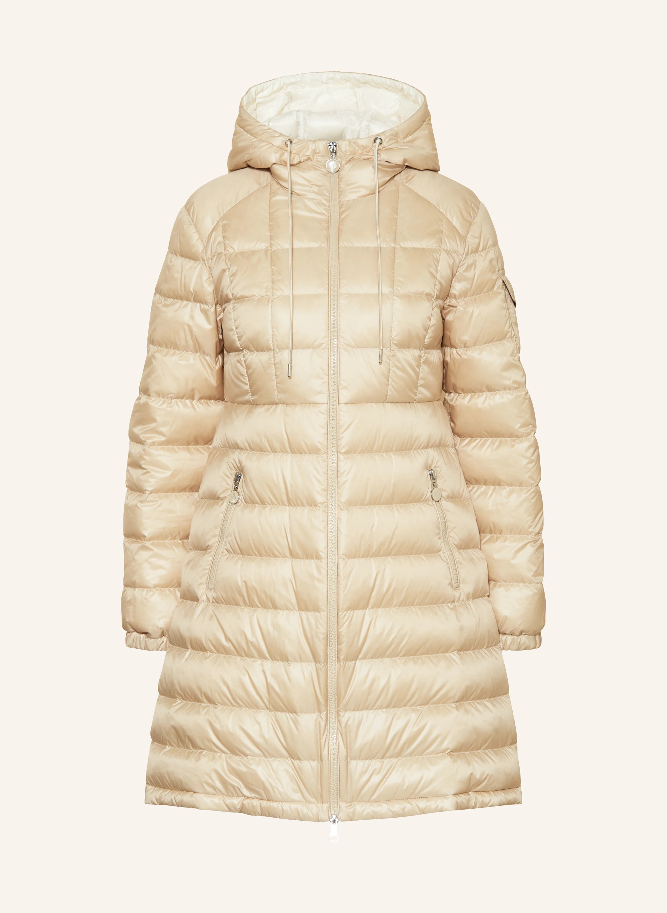 MONCLER Down coat AMINTORE in beige