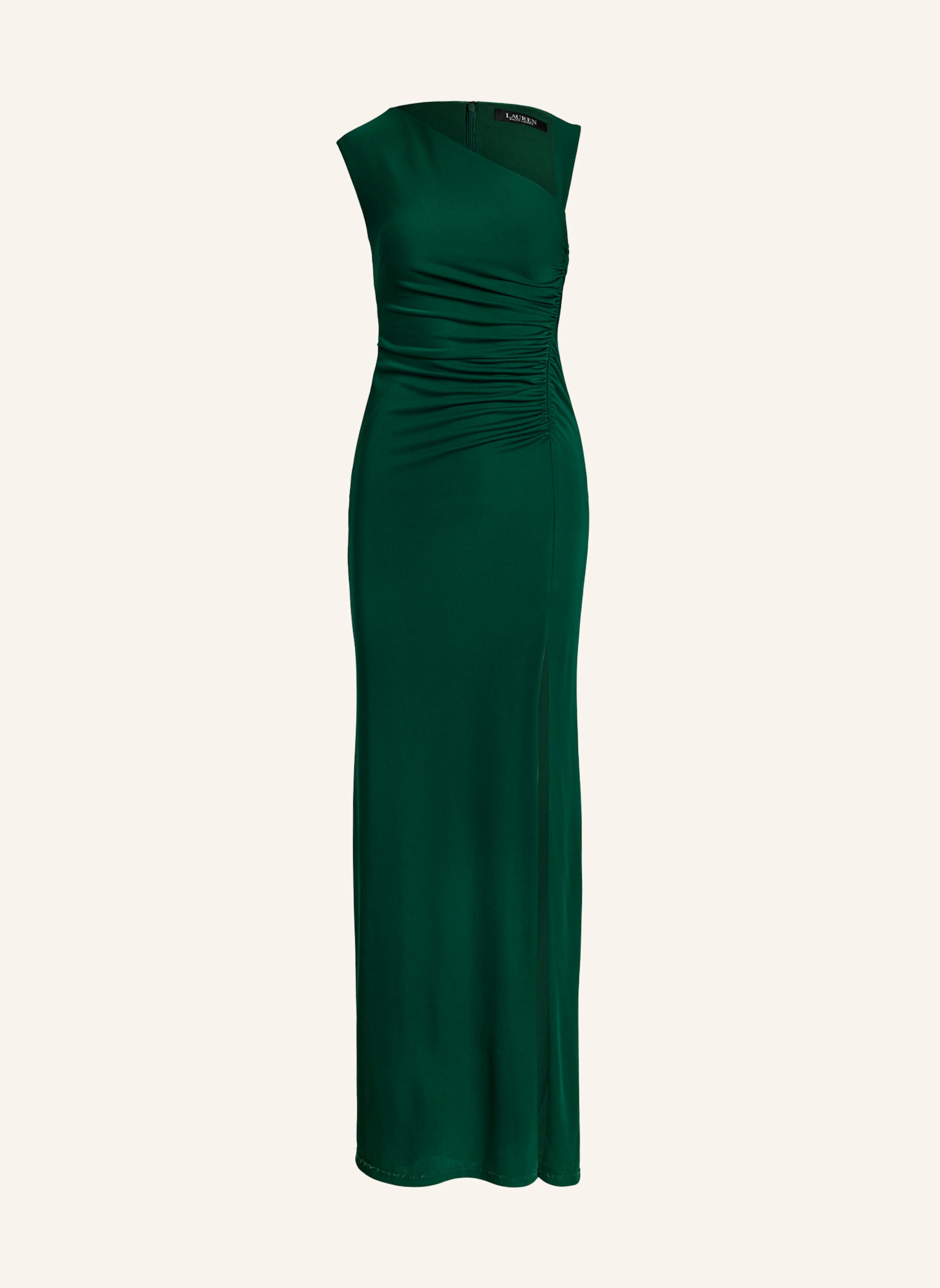 green emerald velvet dress Ashley Lauren 11579 Jersey Press On Stones Dress 2 / Magenta