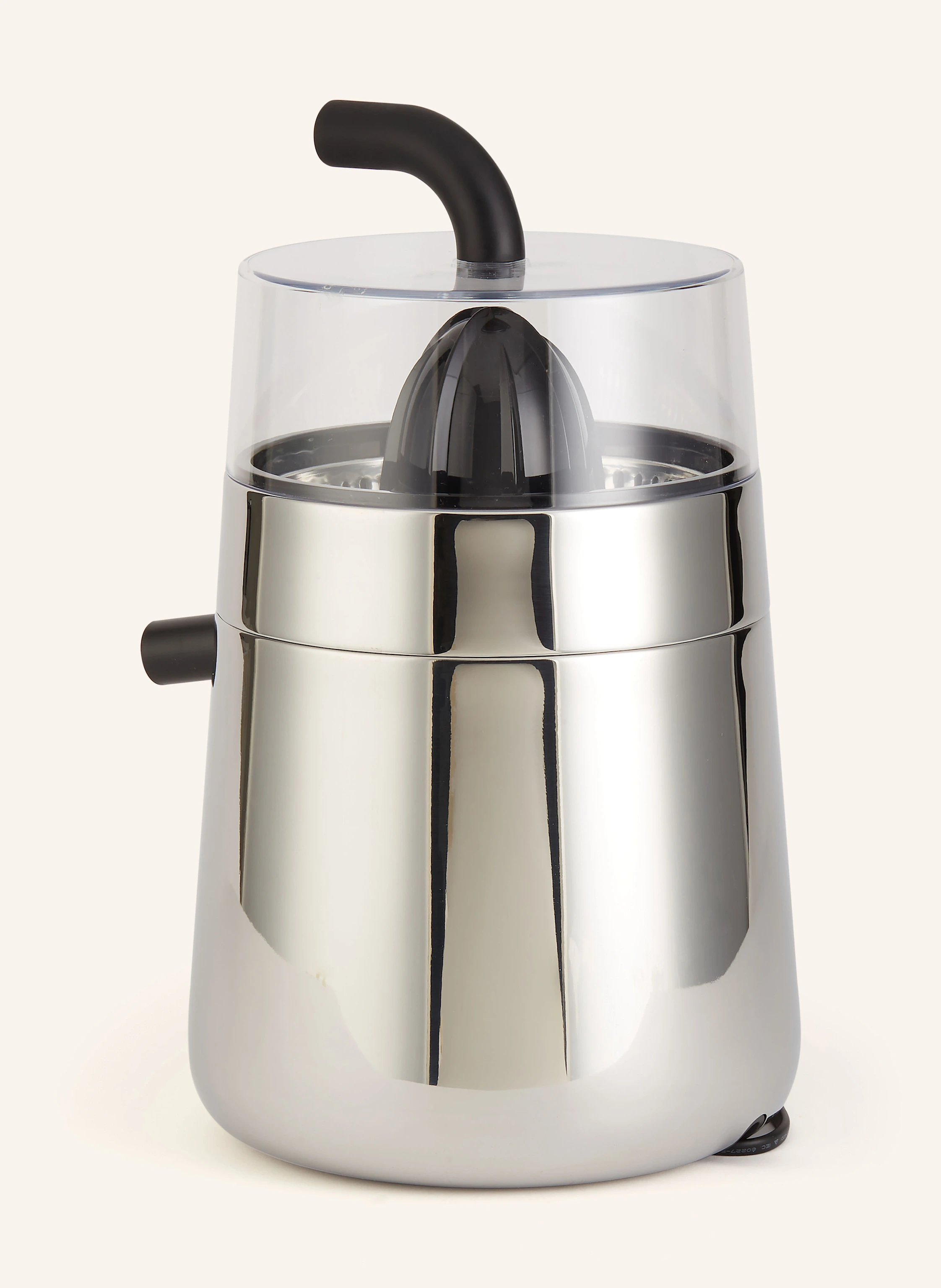 ALESSI Zitruspresse TORU Höhe: 32 cm in silber