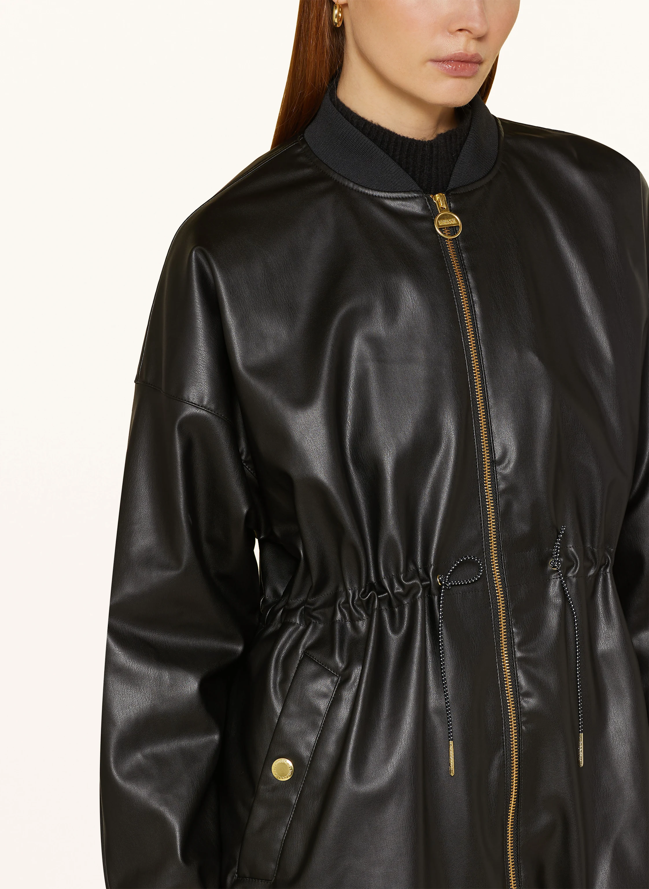 サリ Barbour leather international M サリ Barbour leather international M Barbour International