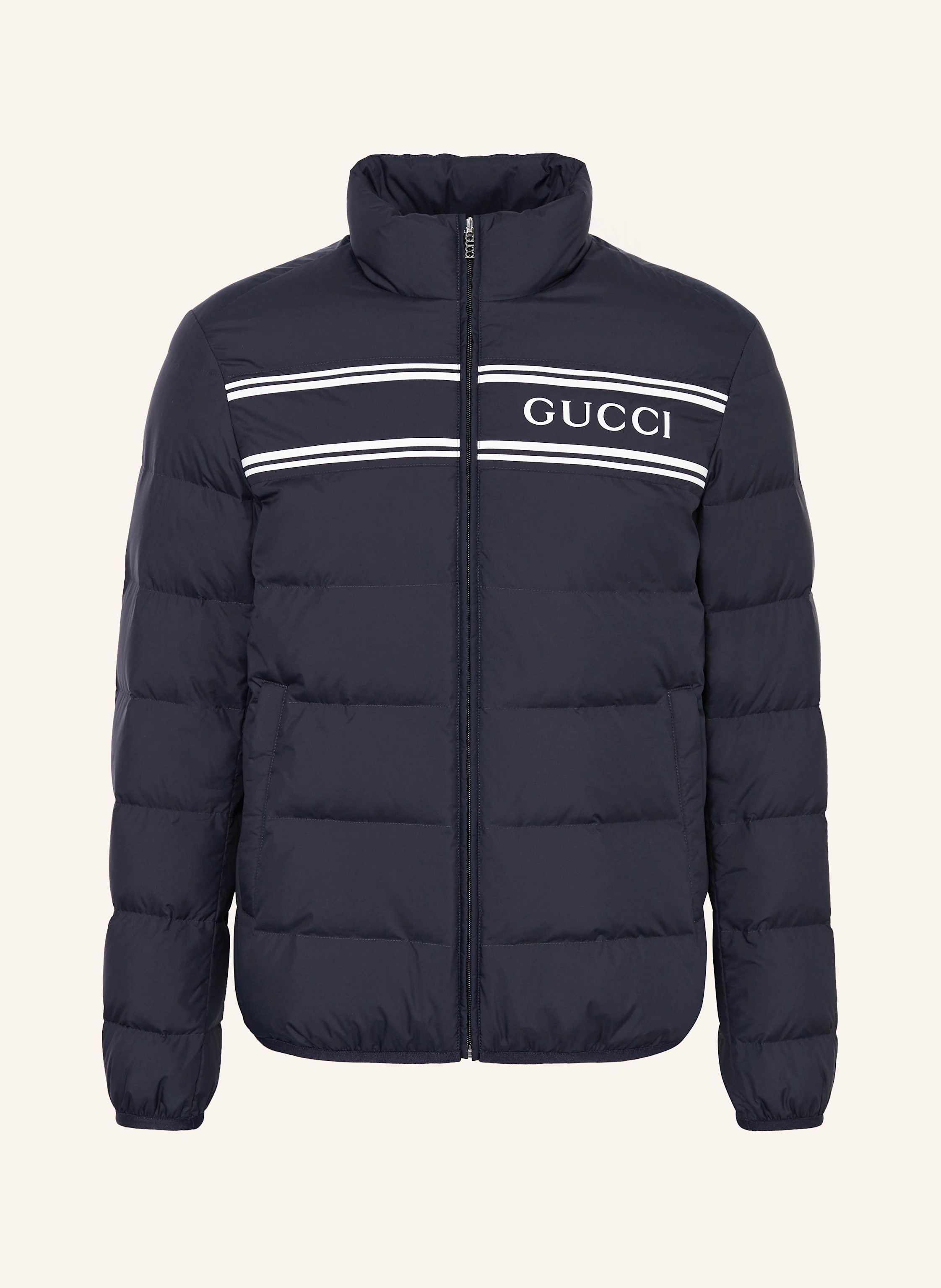 GUCCI Down jacket in dark blue