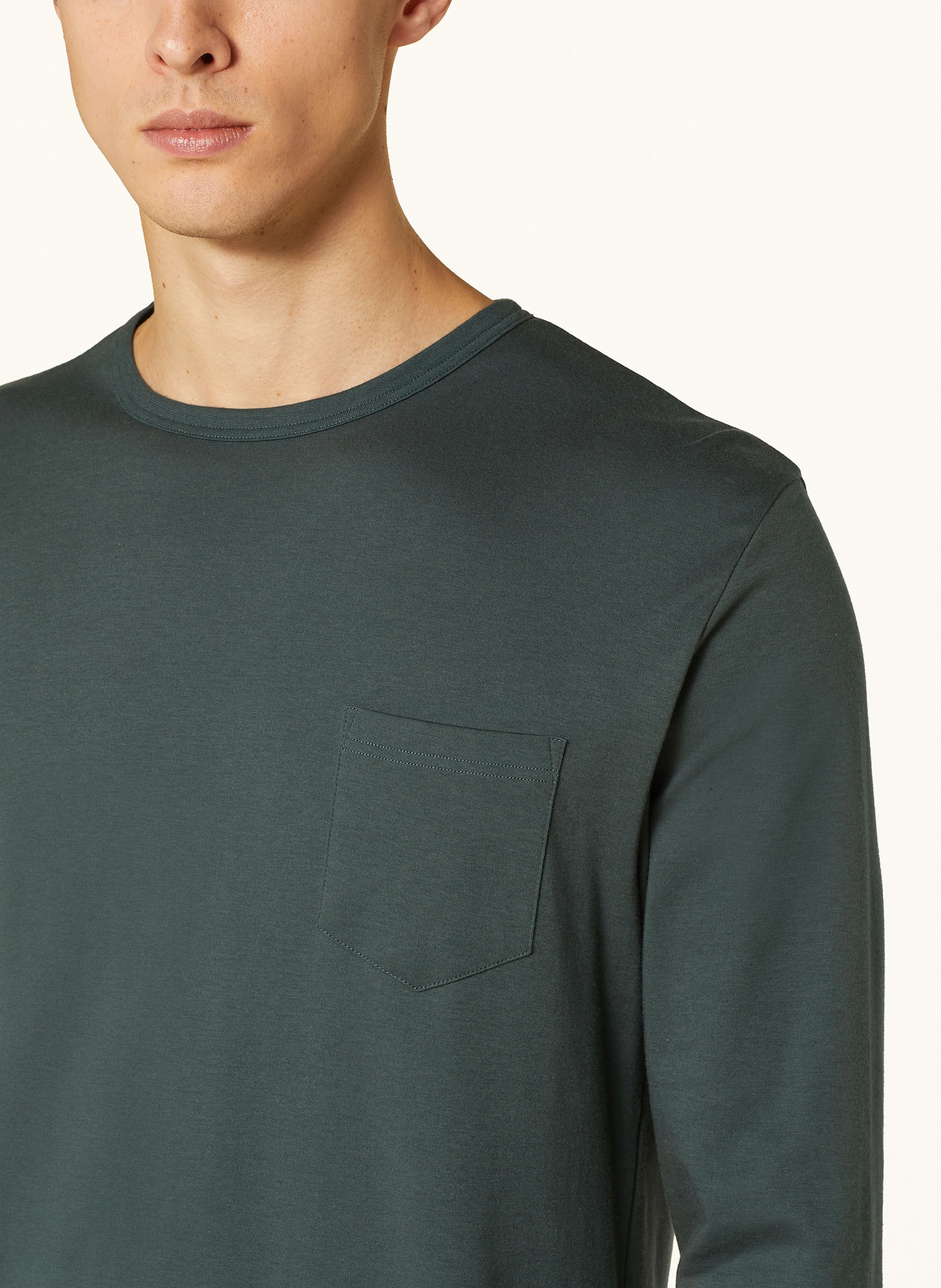 mey Pajamas series FINE CIRCLE: GREEN / BLUE / LIGHT GRAY