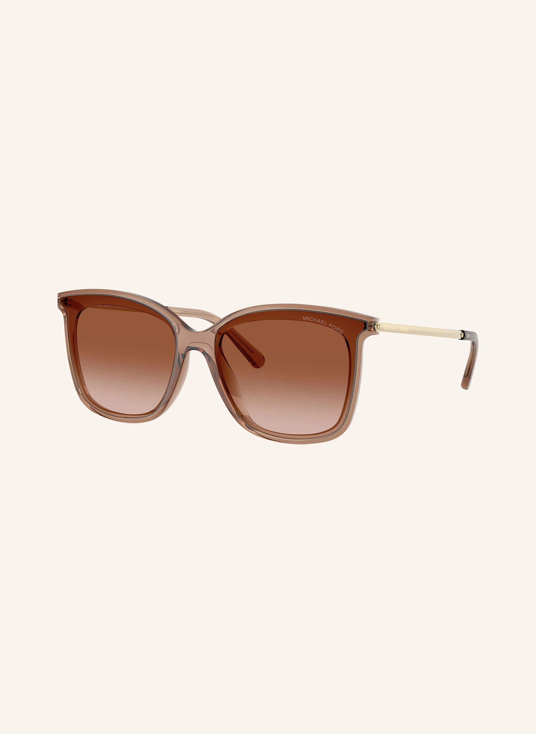 Michael Kors brown gradient Zermatt sunglasses Michael Kors Zermatt Square Sunglasses Dark Tortoise Brown  main image 2
