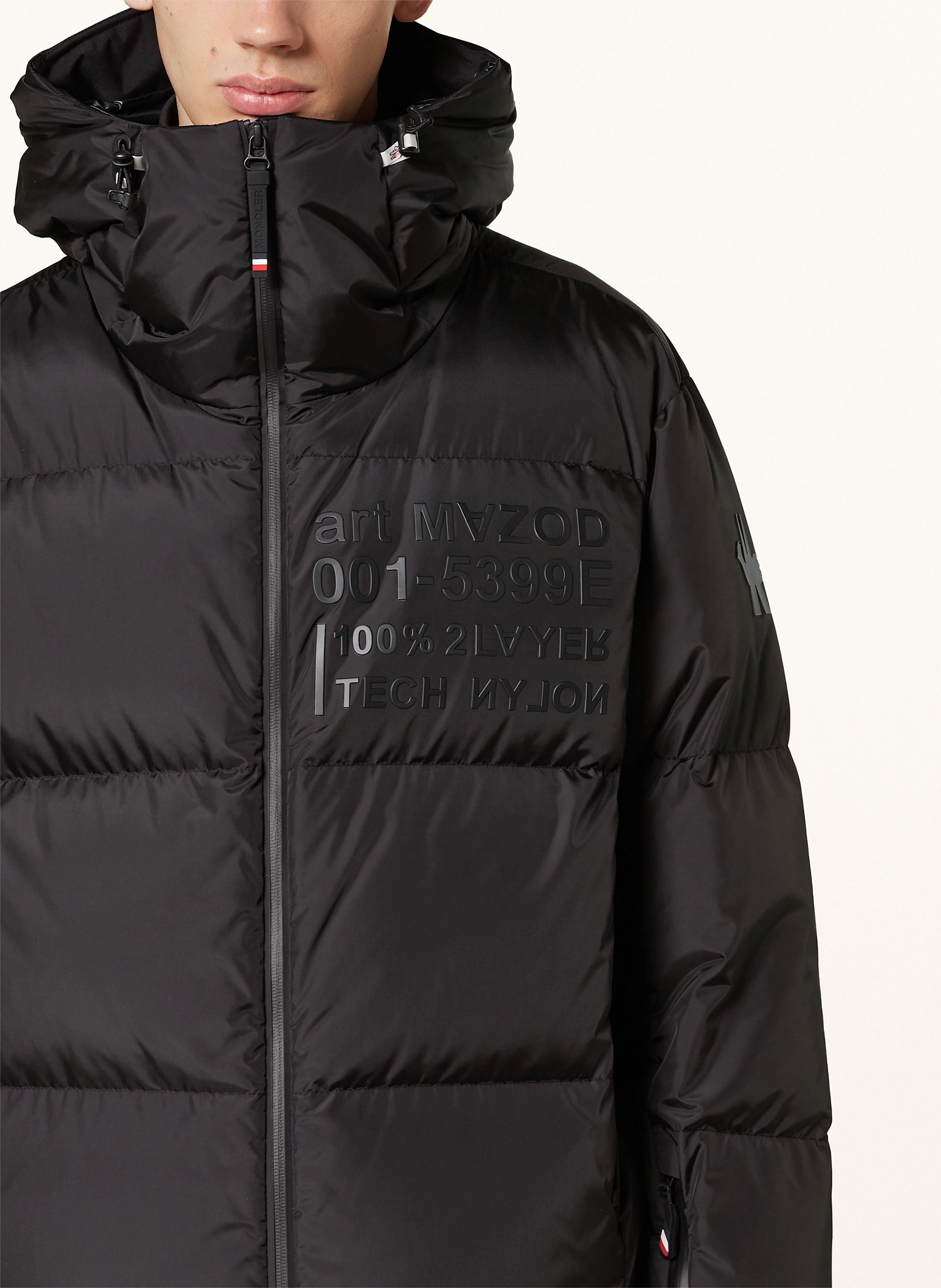 MONCLER GRENOBLE Down ski jacket MAZOD in black